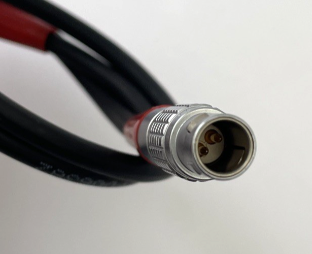 LEMO FGG.1B FGG 1B 2 pin Male to LEMO FGG.1B 2pin Male Element Technica Cord 15"