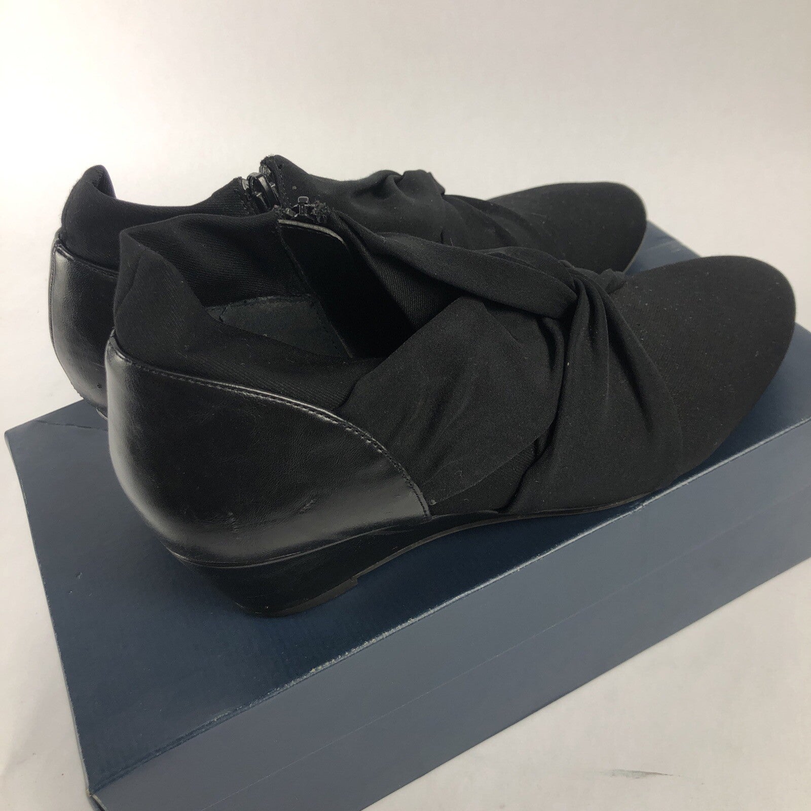 Cole Haan Studiogrand WOMEN Women's Size 9 B Black Side Zip Shoes W10395 - LOOK