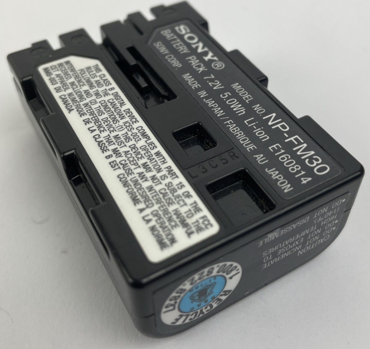 OEM Sony NP-FM30 Original Genuine OEM Japan made Battery