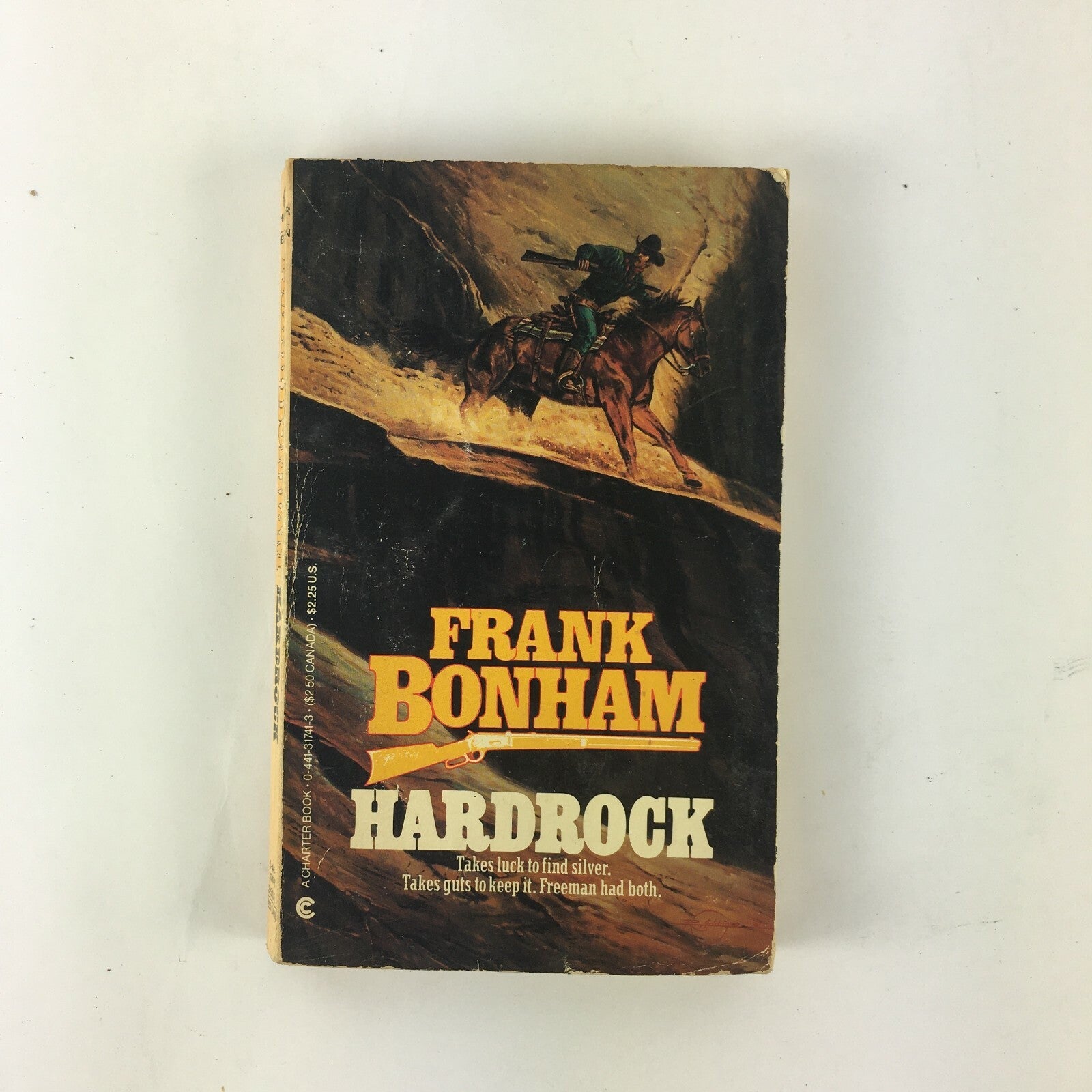 Frank Bonham Hardrock Takes luck to find silver