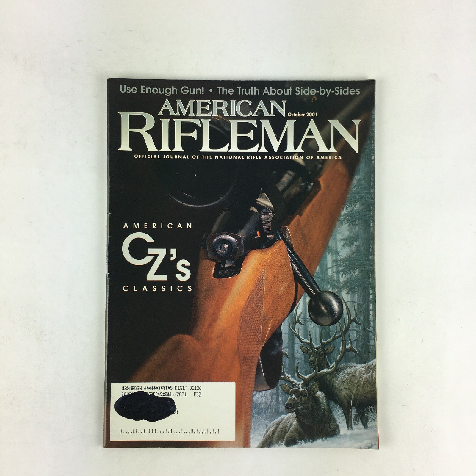 October 2001 American Rifleman Magazine American CZ'S Classics 