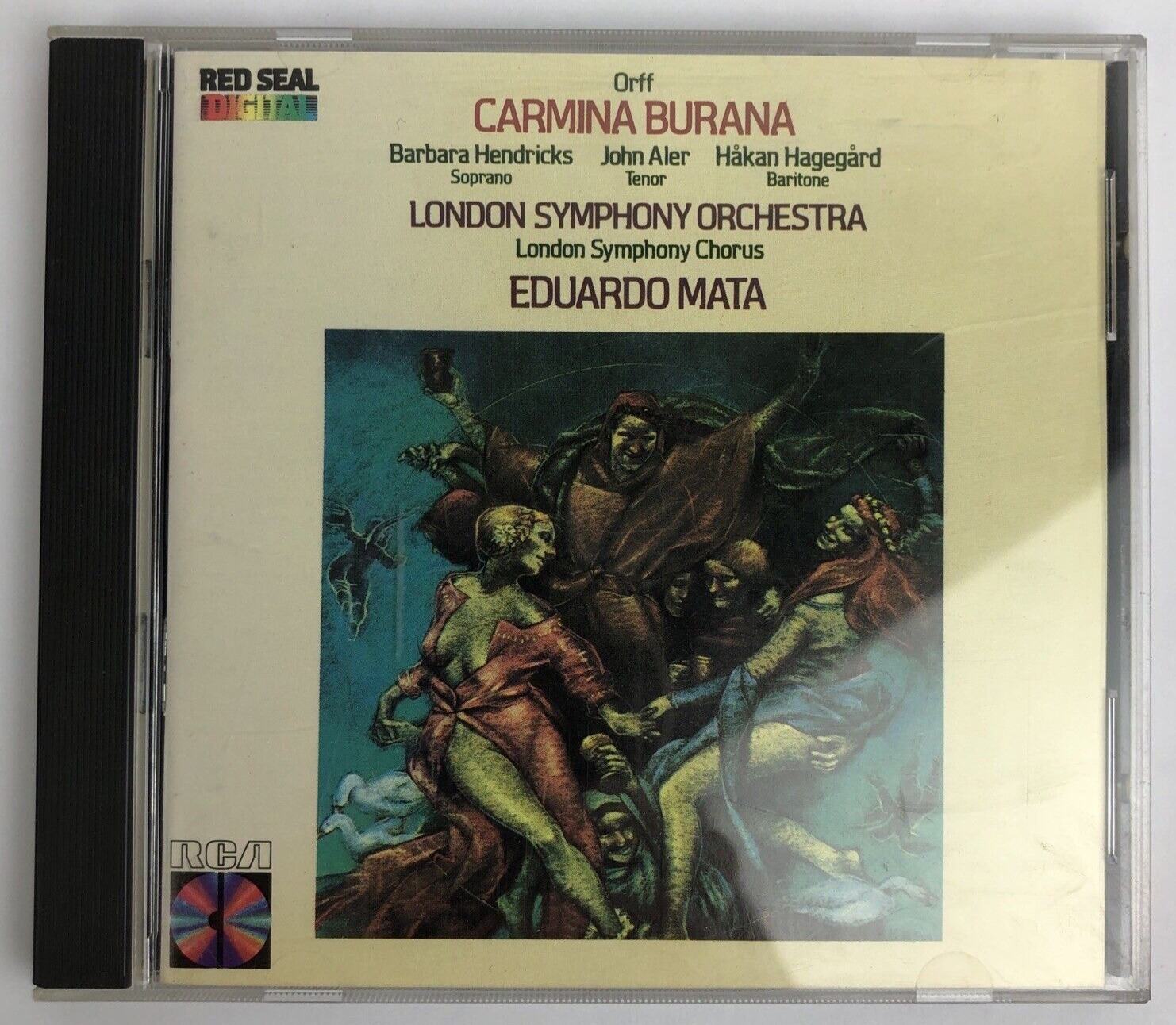 Carmina Burana Carl Orff Classical CD Eduardo Mata London Symphony Chorus     #7