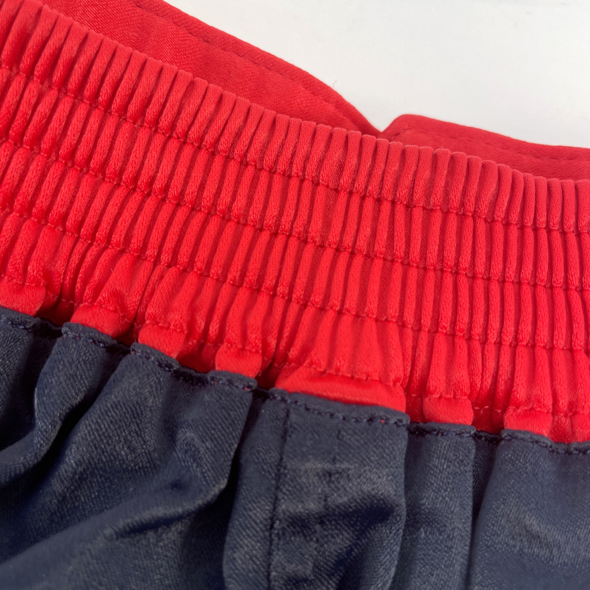 Vintage Descente Nylon Running Shorts Blue Made in Japan Sprinter Track Dolphin