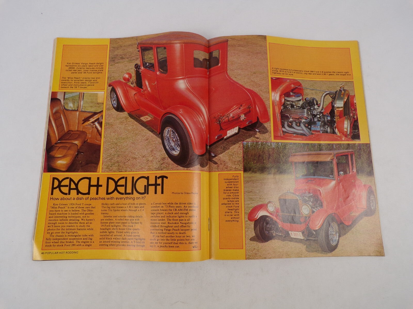 February 1977 Hot Rod Magazine Giant Chevy Street Issue! Wild Chevy Monza For Th
