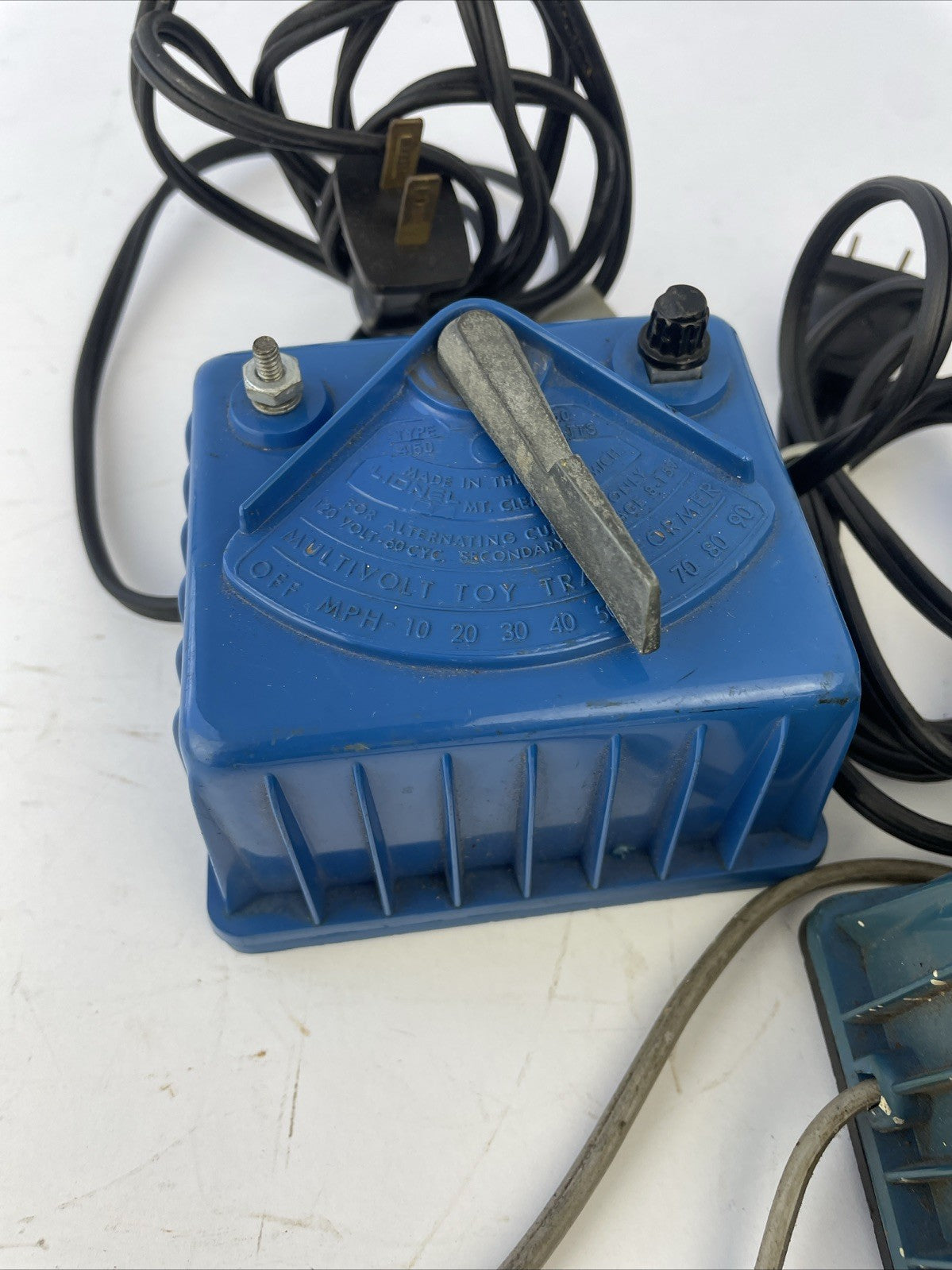 3 x Lionel Transformer Type 4150 Blue Transformer For Trains USA Made UNTESTED