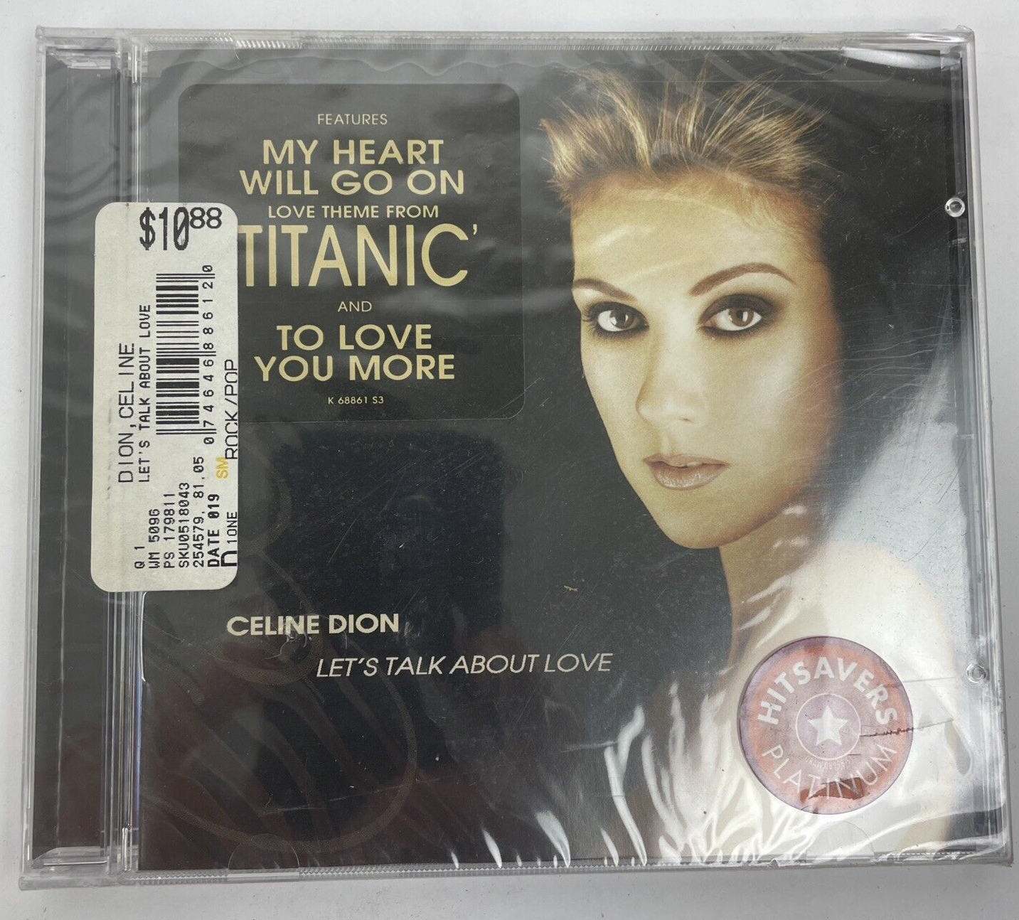 Let's Talk About Love by Celine Dion (CD, Nov-1997, 550 Music) Titanic Theme #1