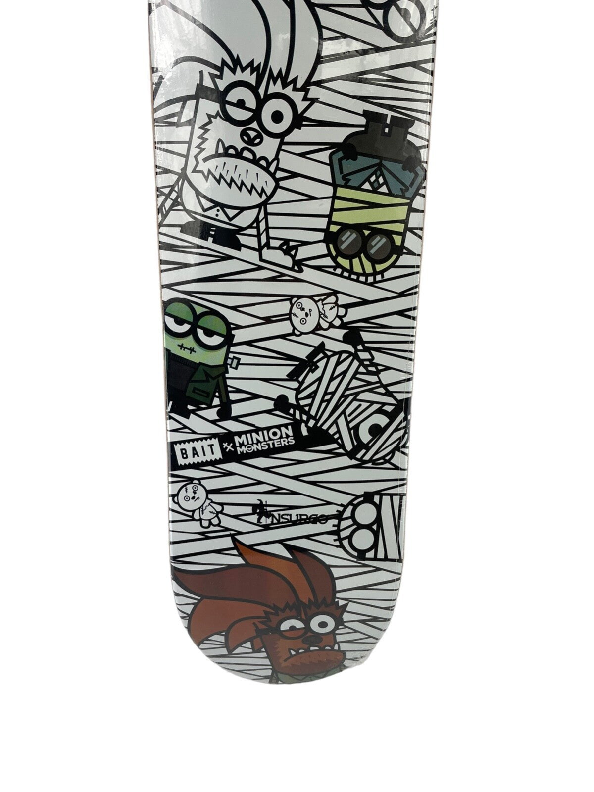 Bait x Minion monsters Nsurgo skateboards deck 7.875” RARE quality