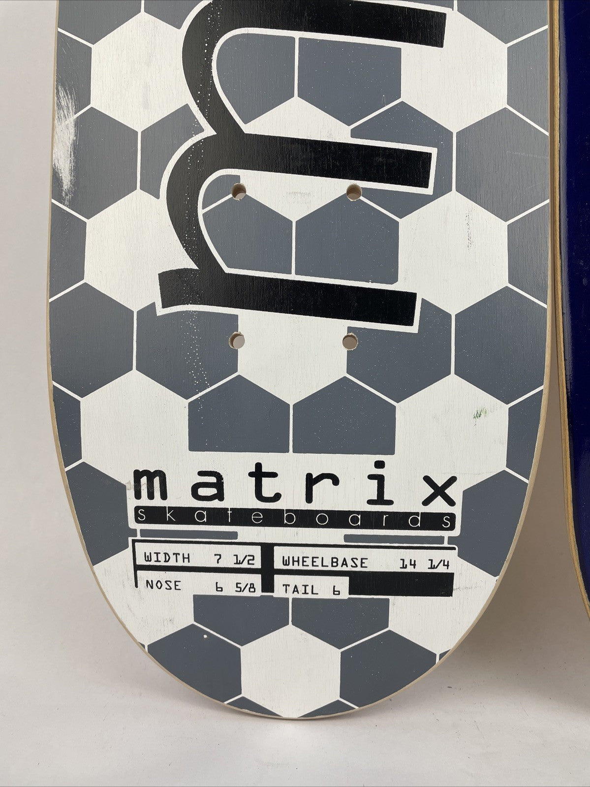 Vintage MATRIX SKATEBOARDS Argentina lot of 2 Skateboard Decks Circa 1998 - RARE