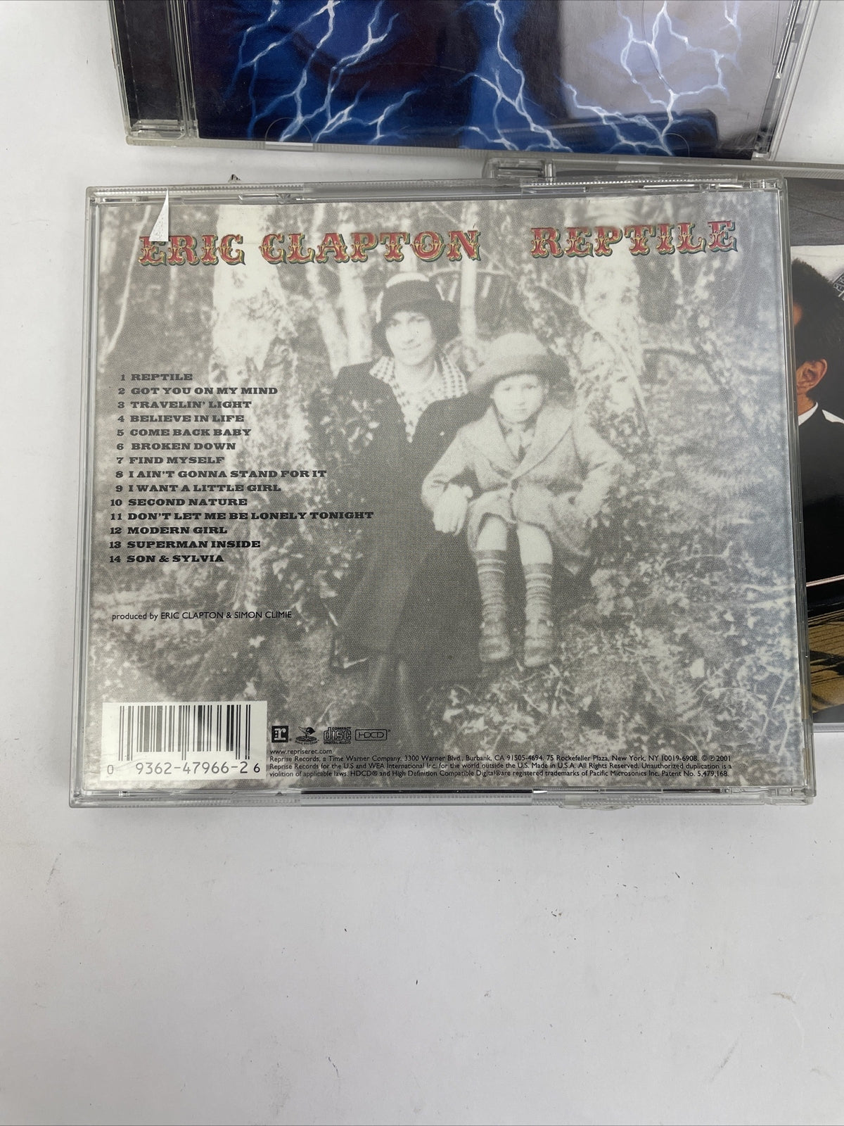 ERIC CLAPTON Digital Audio CD Lot 3 - Reptile - Pilgrim - Riding with the King