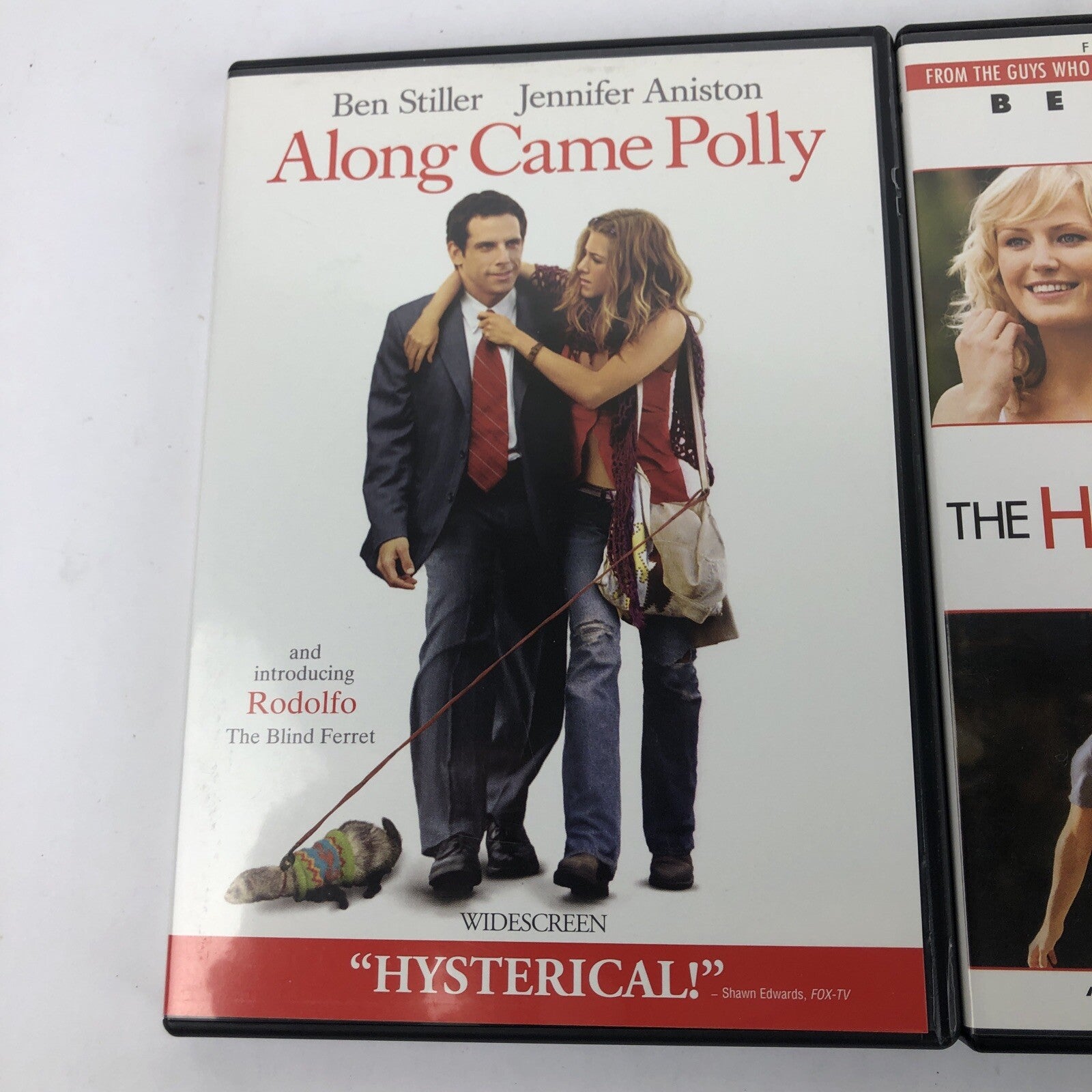 2 x Ben Stiller DVD LOT - Along Came Polly, The Heartbreak Kid - Mint Condition