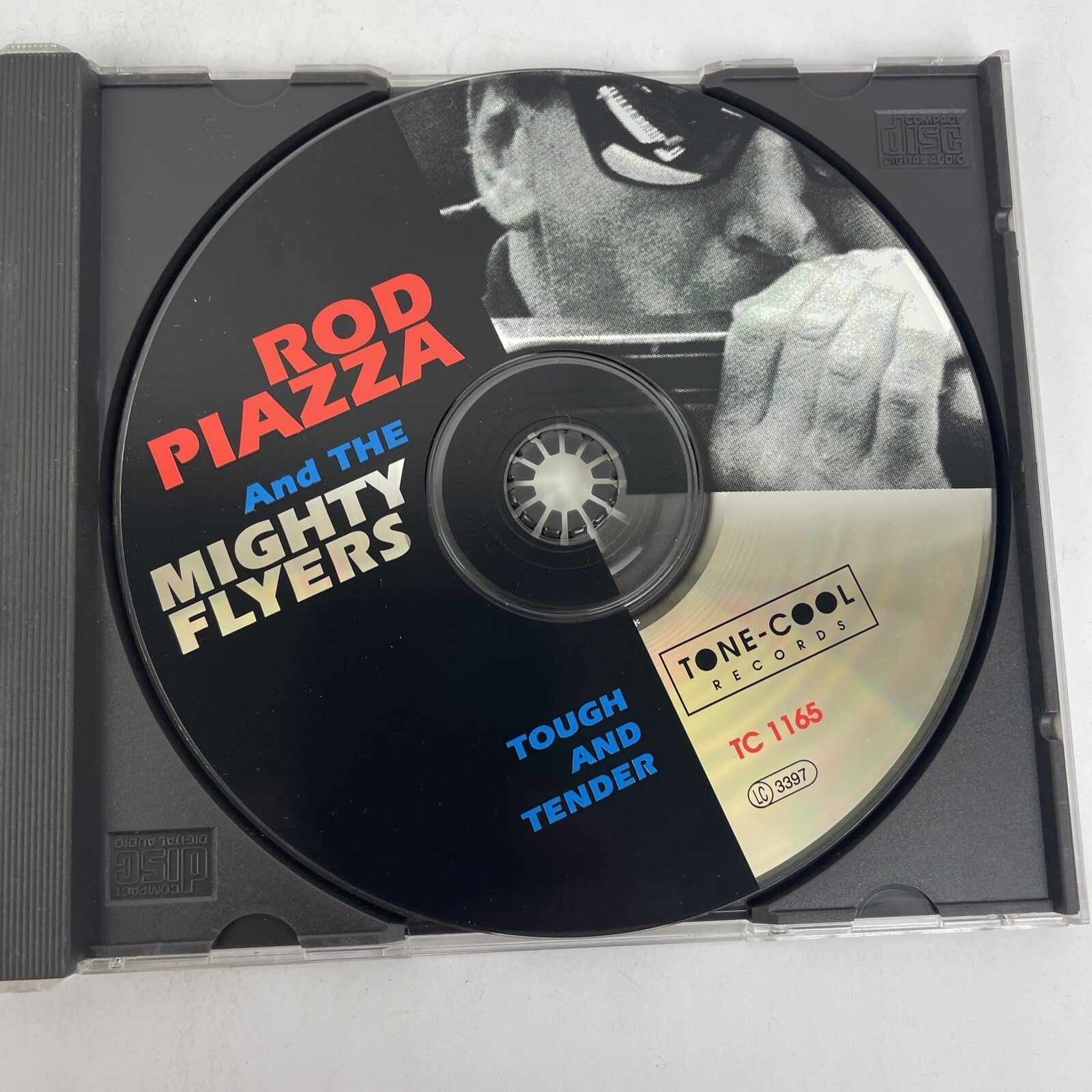 Rod Piazza & The Mighty Flyers- Tough & Tender Digital Audio CD, 1997 Tone Cool