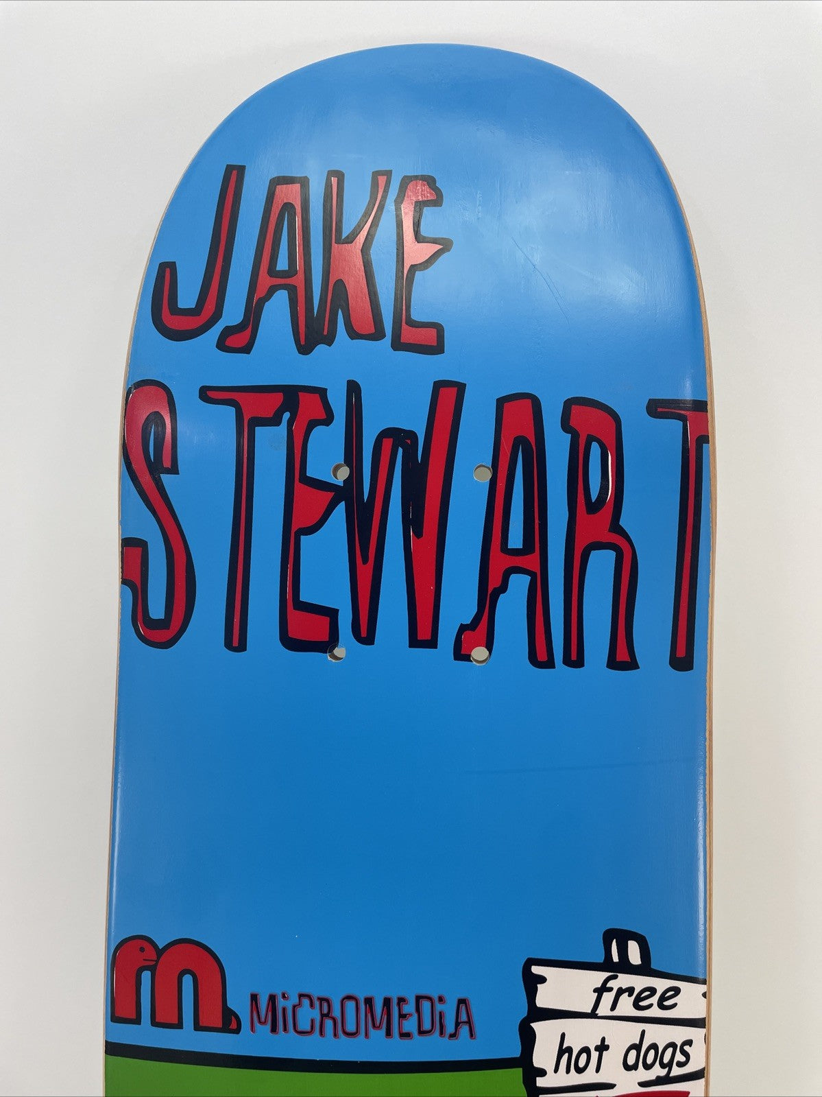 Micro Media Skateboards Skateboard Deck Jake Stewart Juvenile Delinquent Series
