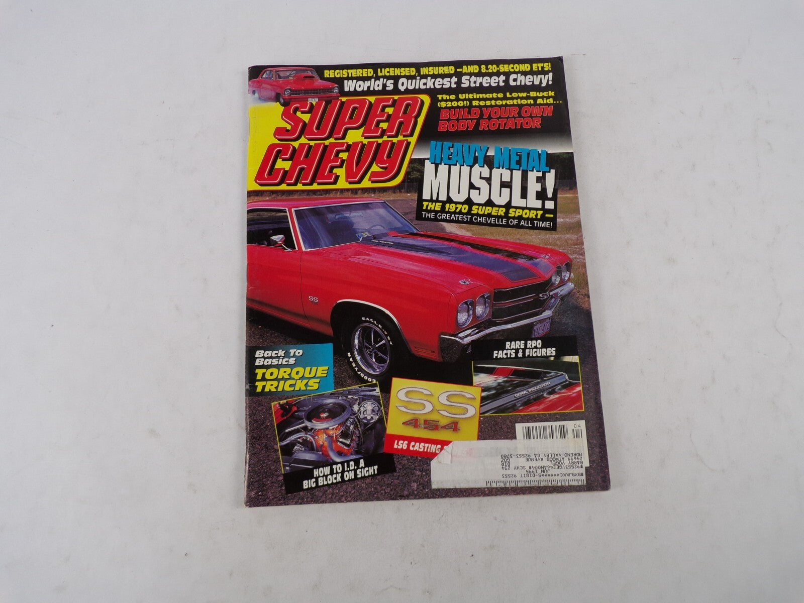 June 1995 Super Chevy Special Heavy Metal Muscle! The 1970 Super Sport - The Che