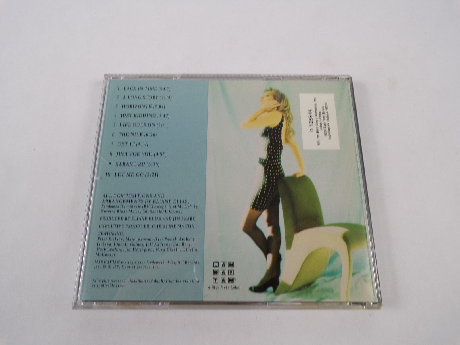 Eliane Elias Back In Time A Long Story Horizonte Just Kidding Life Goes TheCD#27