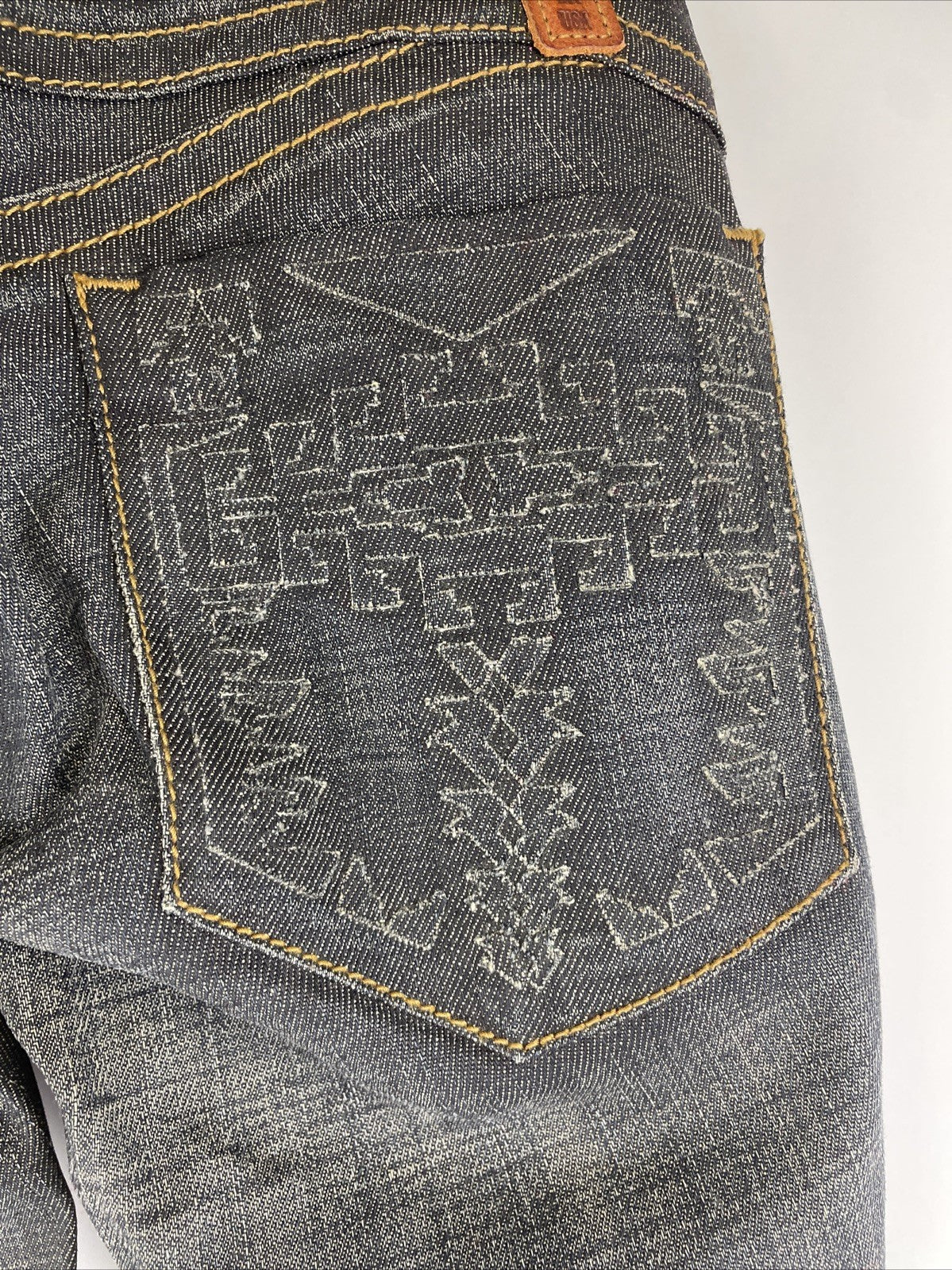 Desert Blue Premium Denim Legging Jeans Dark Rinse Women’s Low Rise - NWOT