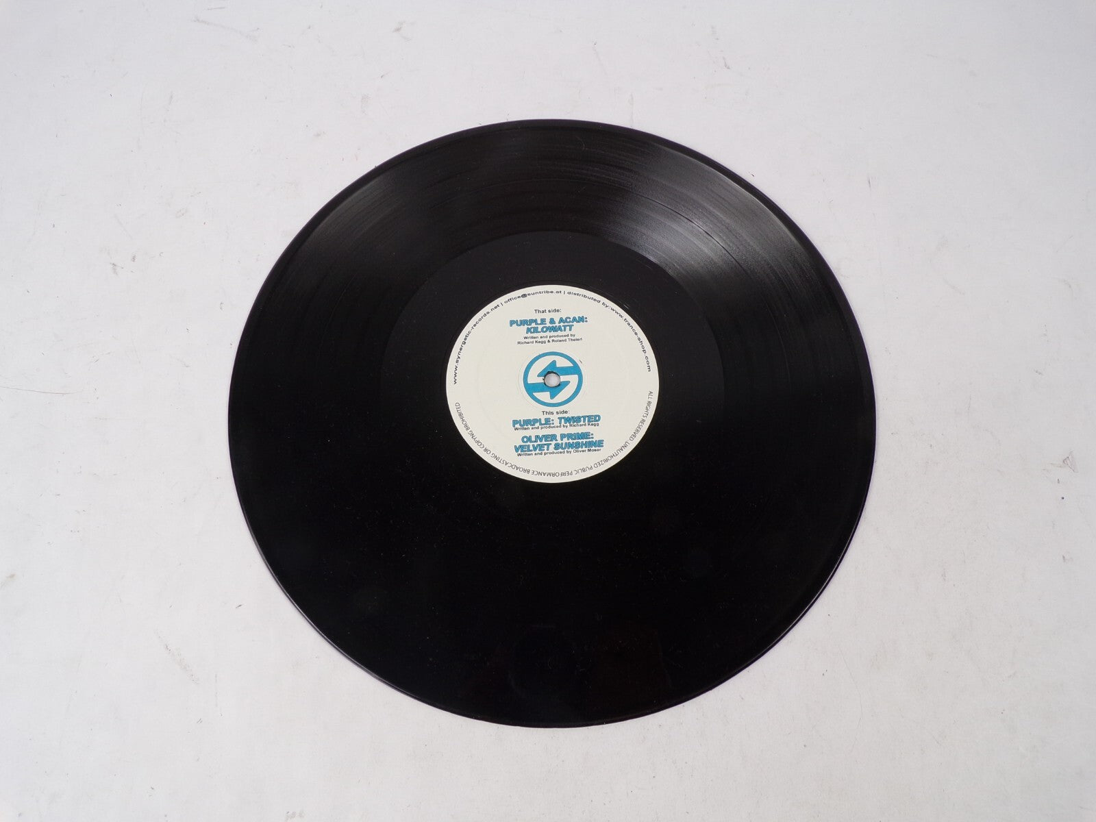 Purple & Acan: Kilowatt Purple: Twisted Oliver Prime: Velvet SunshinVinyl Record