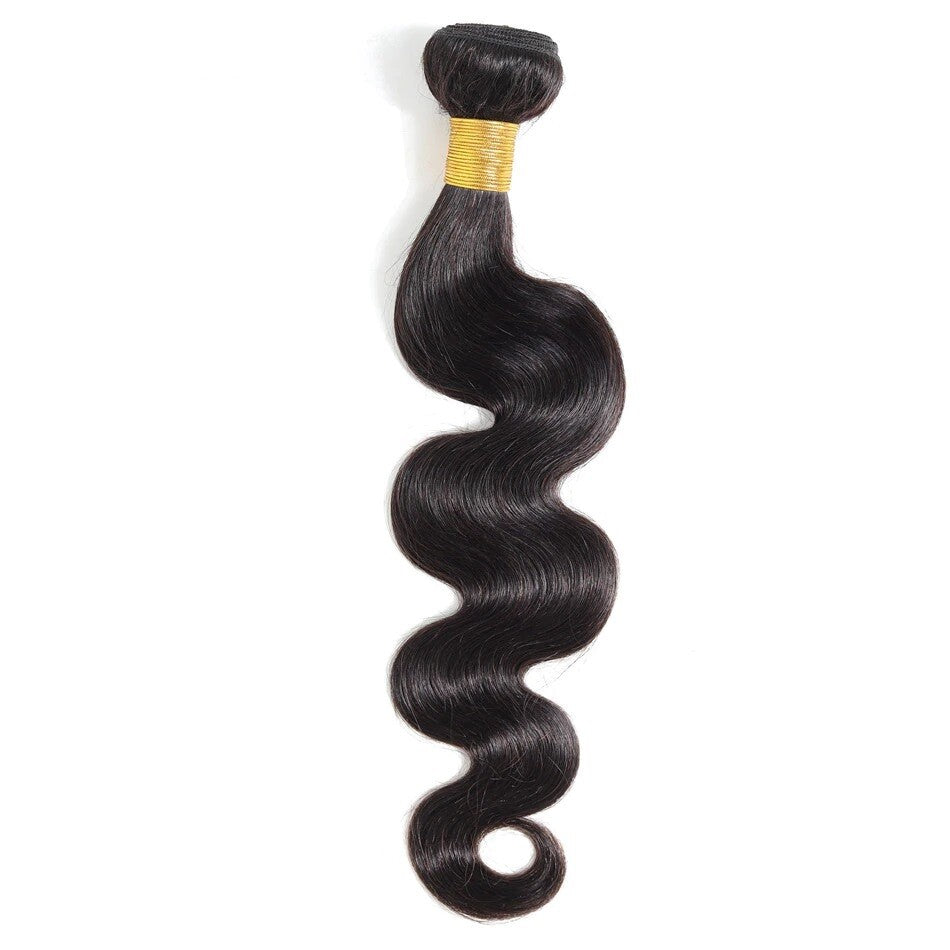 Brand New Human Hair Body Wave Style Size 20" Natural Color Black A3