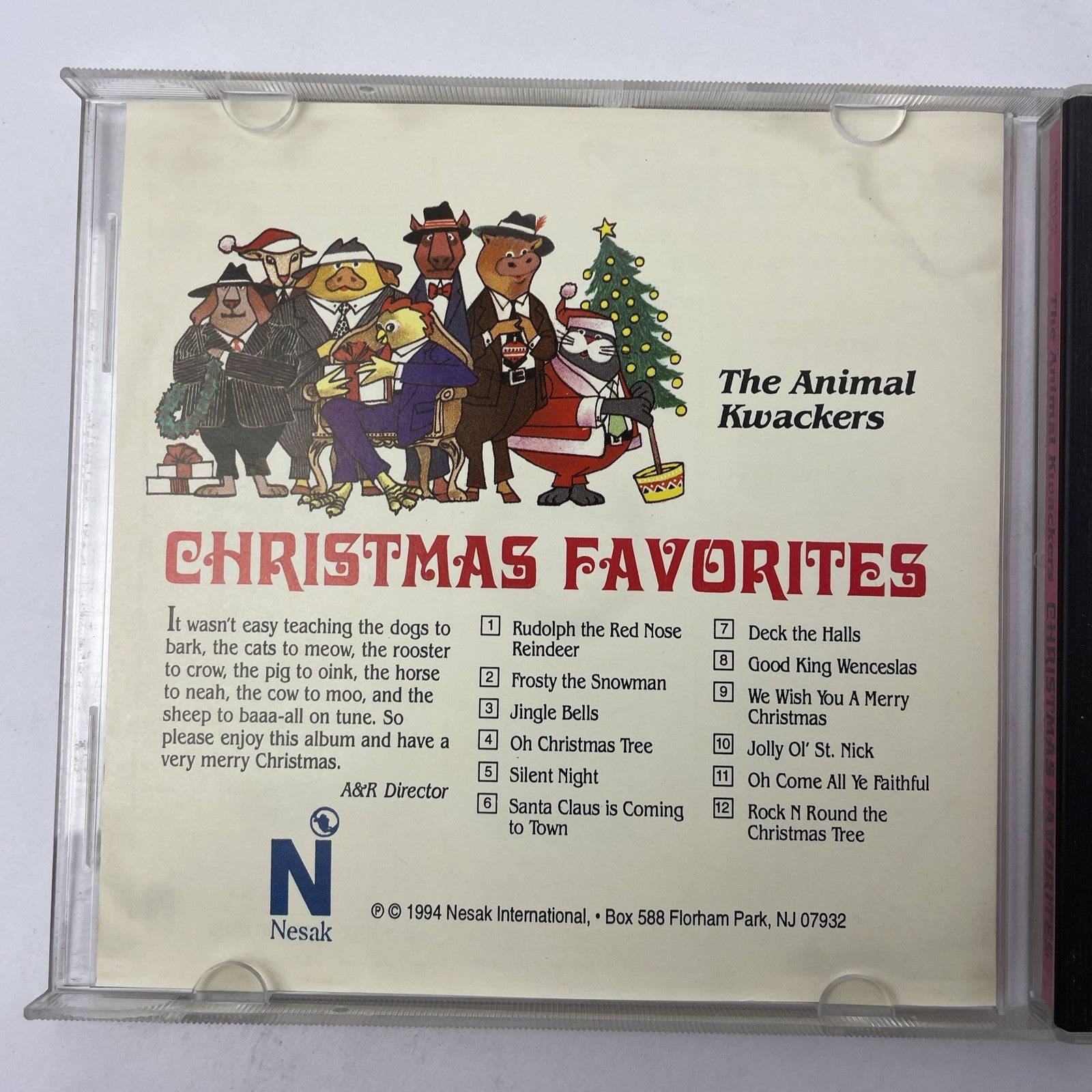 Christmas with the Animals by Animal Kwackers (CD, Sep-2001, Kado Records)  #1