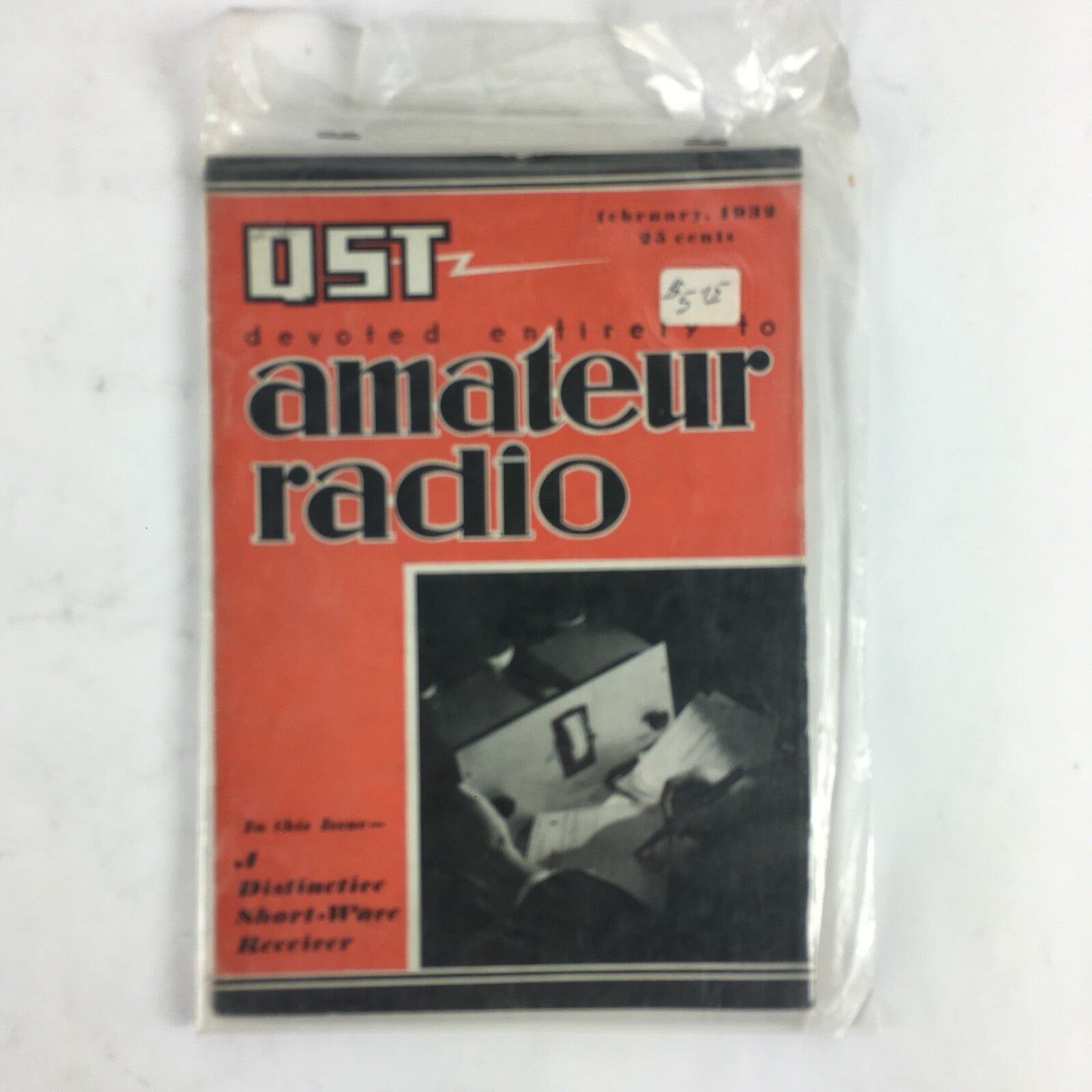 February 1939 QST Amateur Radio Magazine A Distinctive Short Wave Receiver
