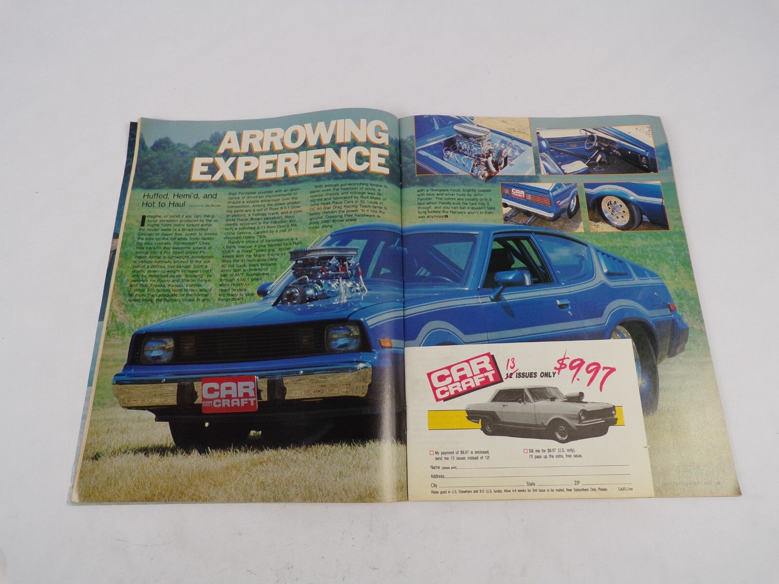 January 1987 Car Craft Street Machine Real Street Eliminator! Muscle Shootout