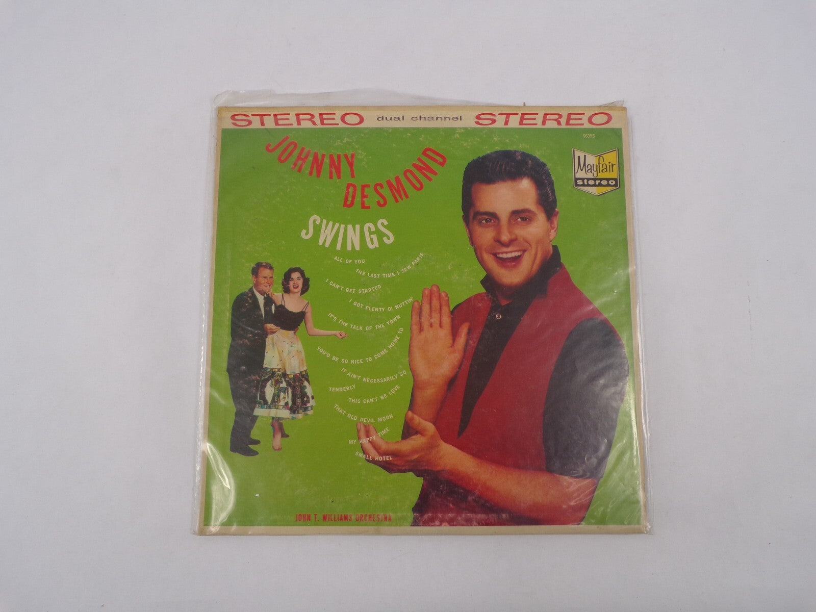 Johnny Desmond Swings All Of You The Last Time I Saw Paris I Can't Get Started