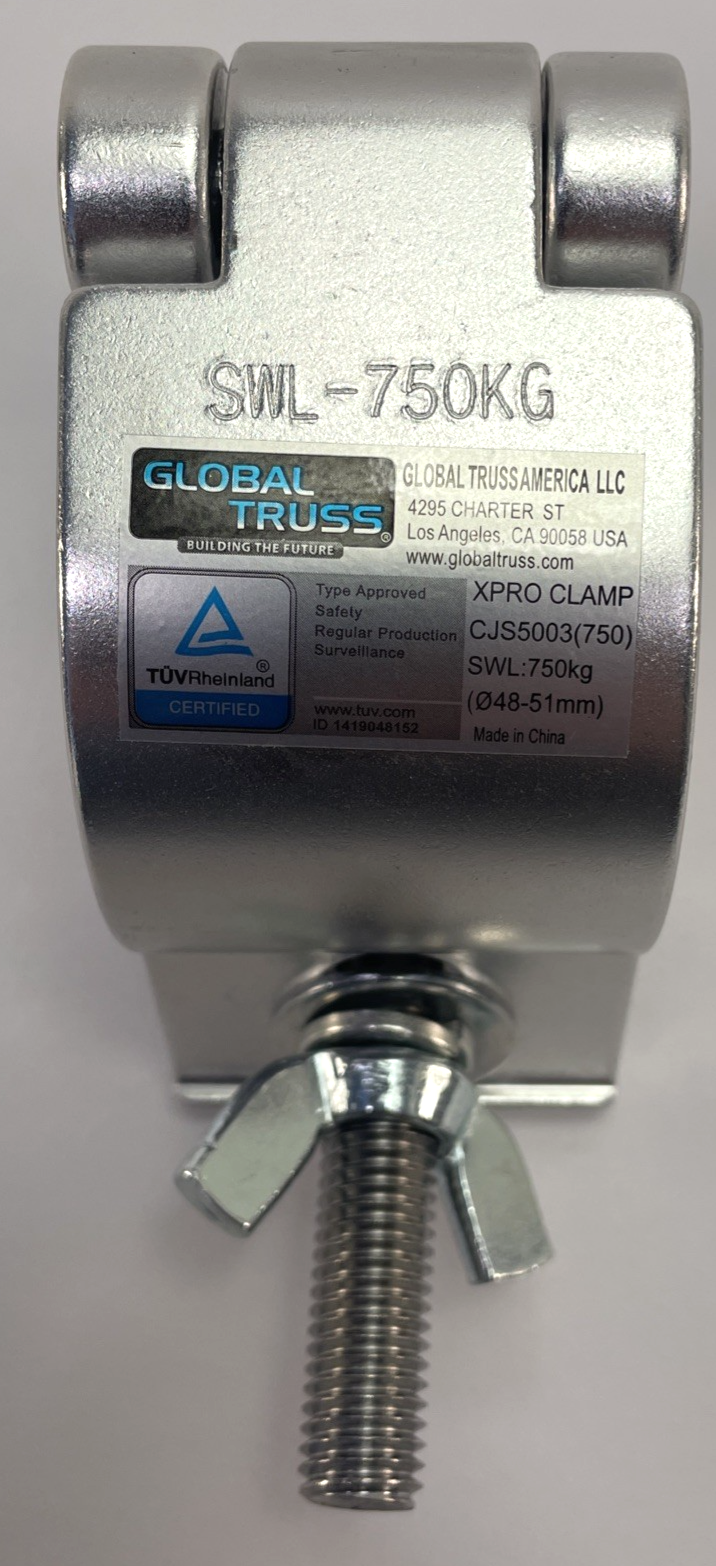 Global Truss X-Pro Stage Rigging Clamp SLM12 | F34 Extra Heavy Duty Half Coupler