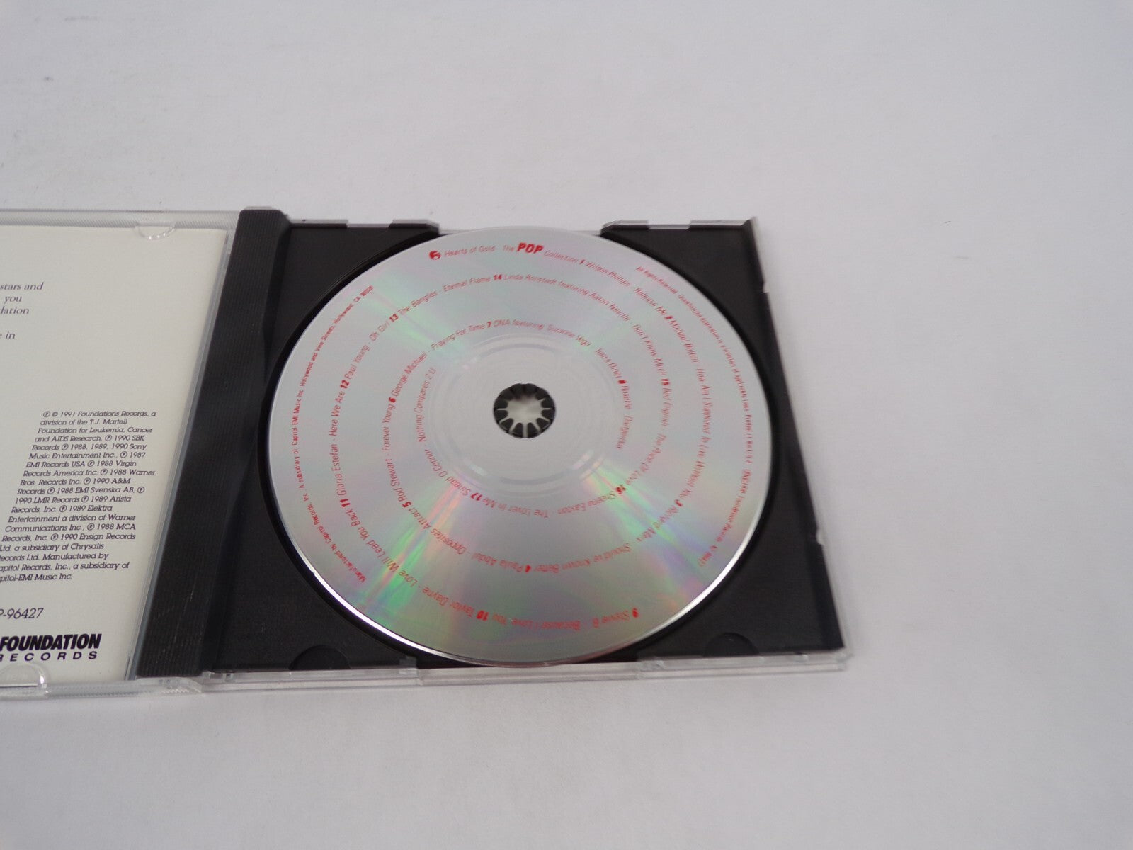 Hearts Of Gold The Pop Collection Wilson Phillips Michael Bolton Richard MaCD#70