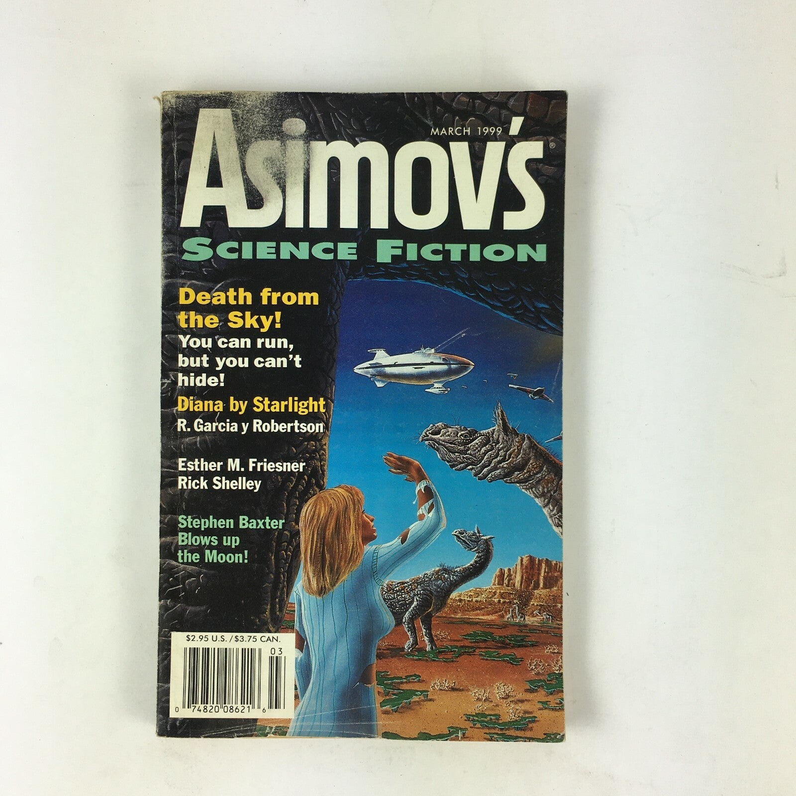 March 1999 Isaac Asimov's Science Fiction Magazine Diana by Starlight R.Garcia