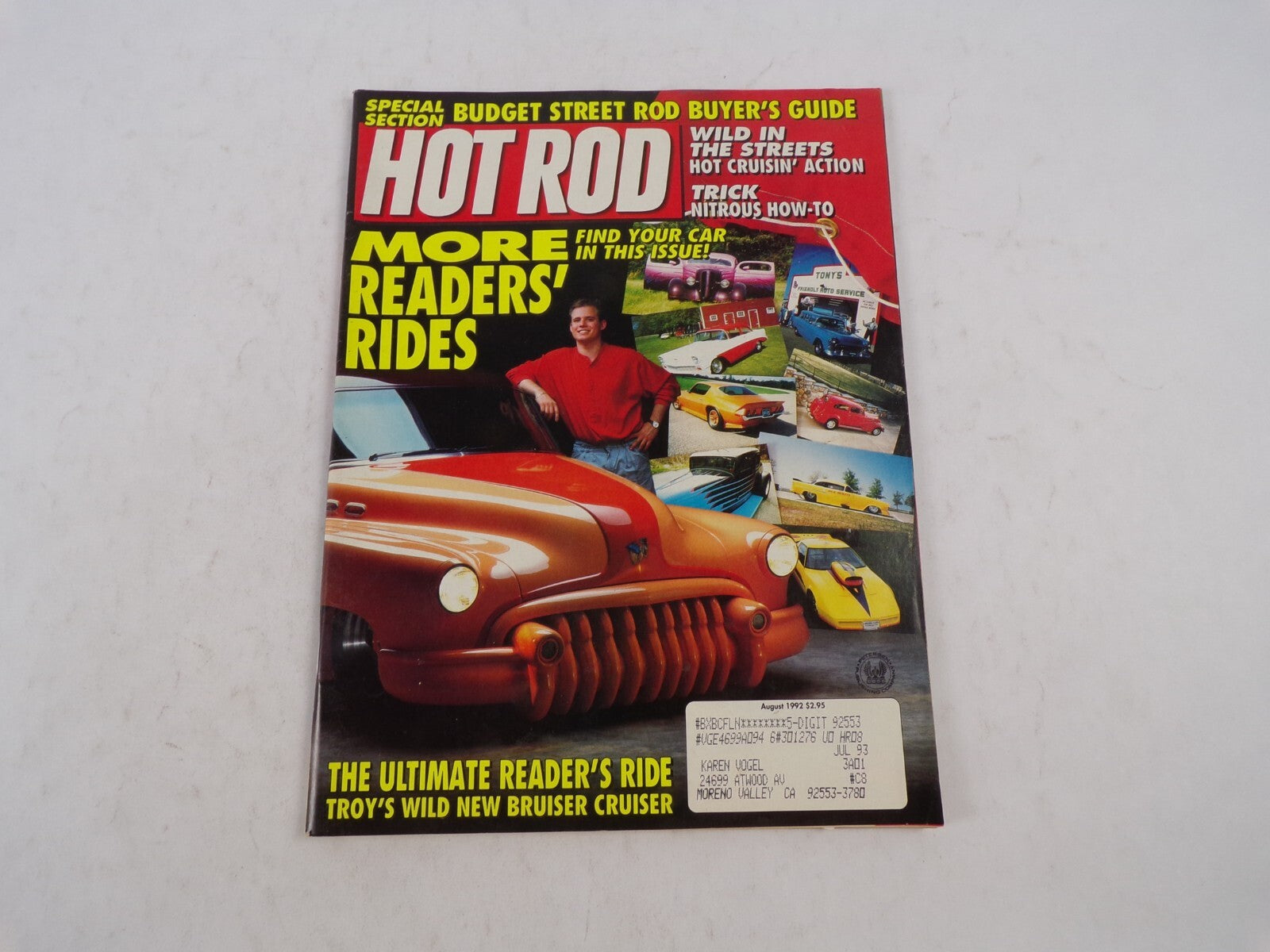 August 1992 Hot Rodding Magazine Special Section Budget StreetRod Buyer's Guide