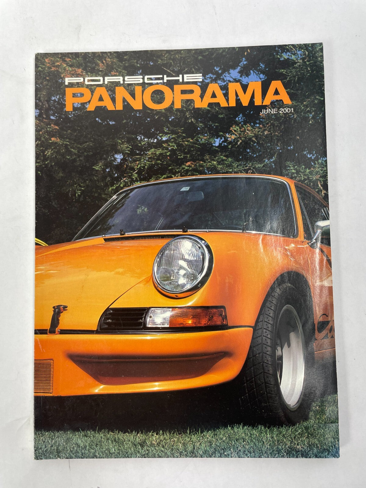 June 2001 Porsche Panorama Magazine Claus brüstle