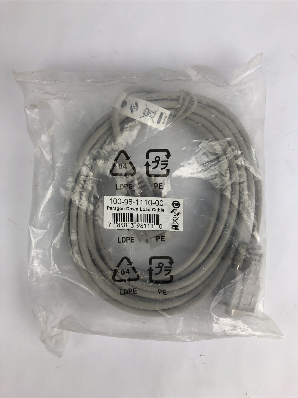 Raritan Paragon Down Load Cable (100-98-1110-00) in sealed bag - Free Shipping