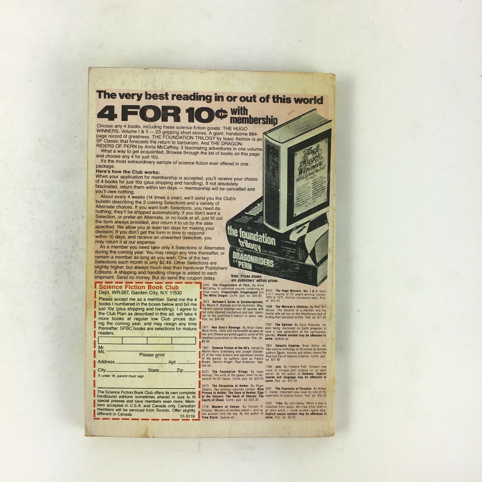 April 1980 Isaac Asimov's Science Fiction Magazine Joan D