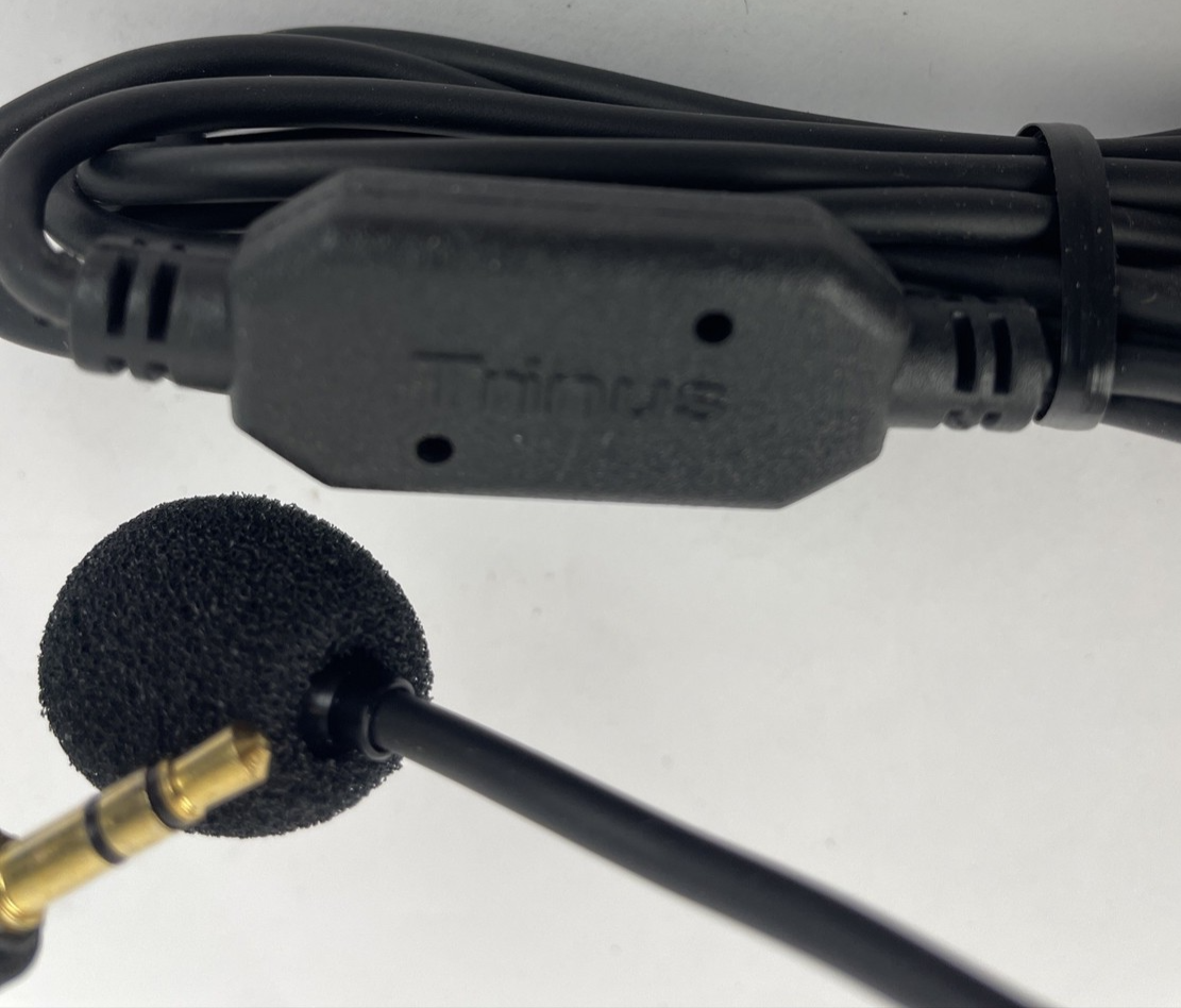 NOS WatchGuard Trinus MIC-CBN-100 Cabin Microphone Audio Jack Connection