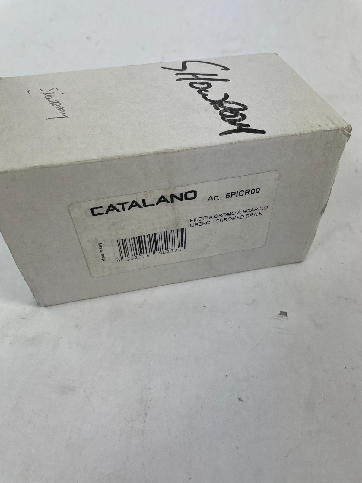 Catalano 5PICR00 polished chrome bathroom sink drainage set