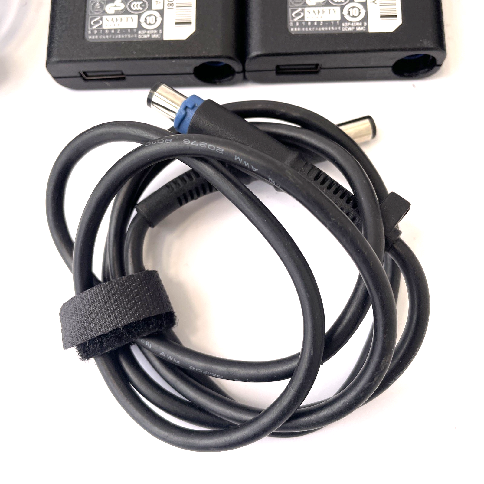 Lot of 2 HP 693716-001 65W Travel AC Power Adapter L47254-003 HSTNN-DA14     A00