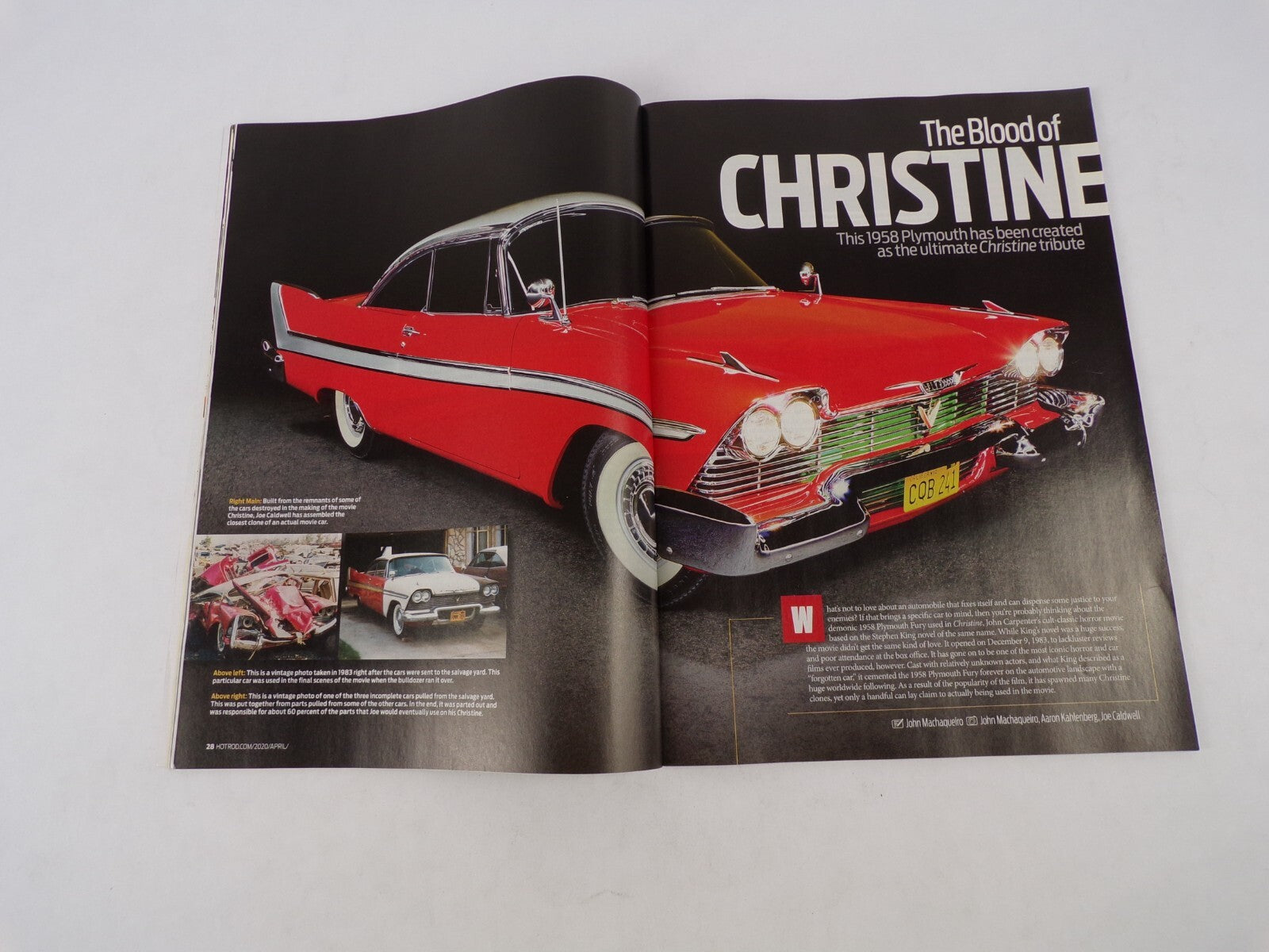 April 2020 Hot Rod Magazine  Deliberate Excess Insane! Twin Engines And 24 Super