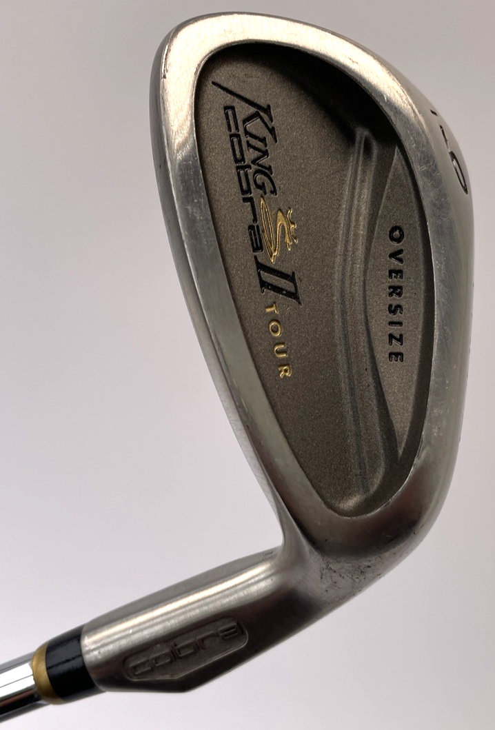 King Cobra II Oversize Tour Single 9 Iron Steel S Flex Bump Shaft RH Corded Grip