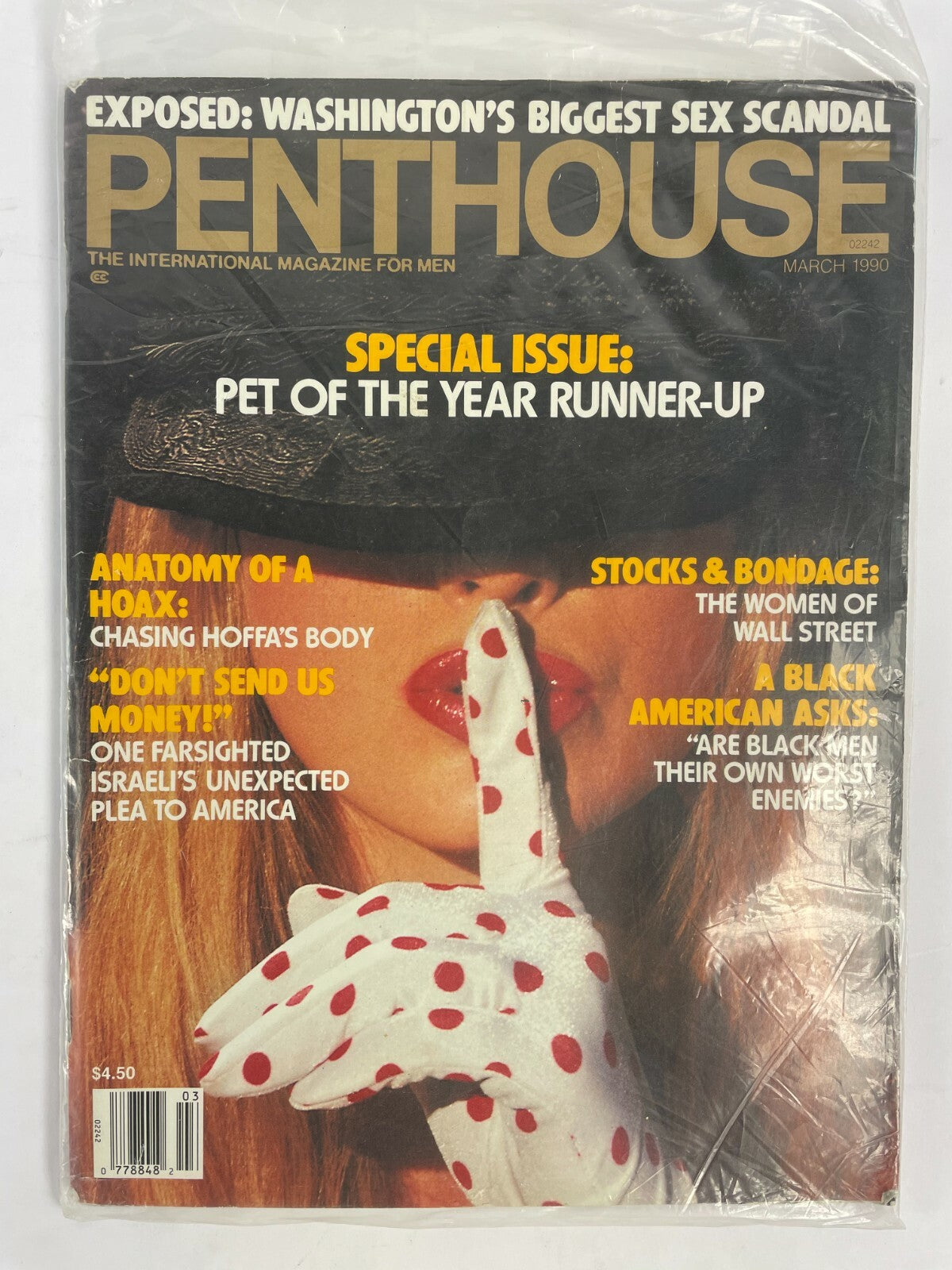 March 1990 Penthouse Magazine Anatomy of A Hoax A Black American Asks 