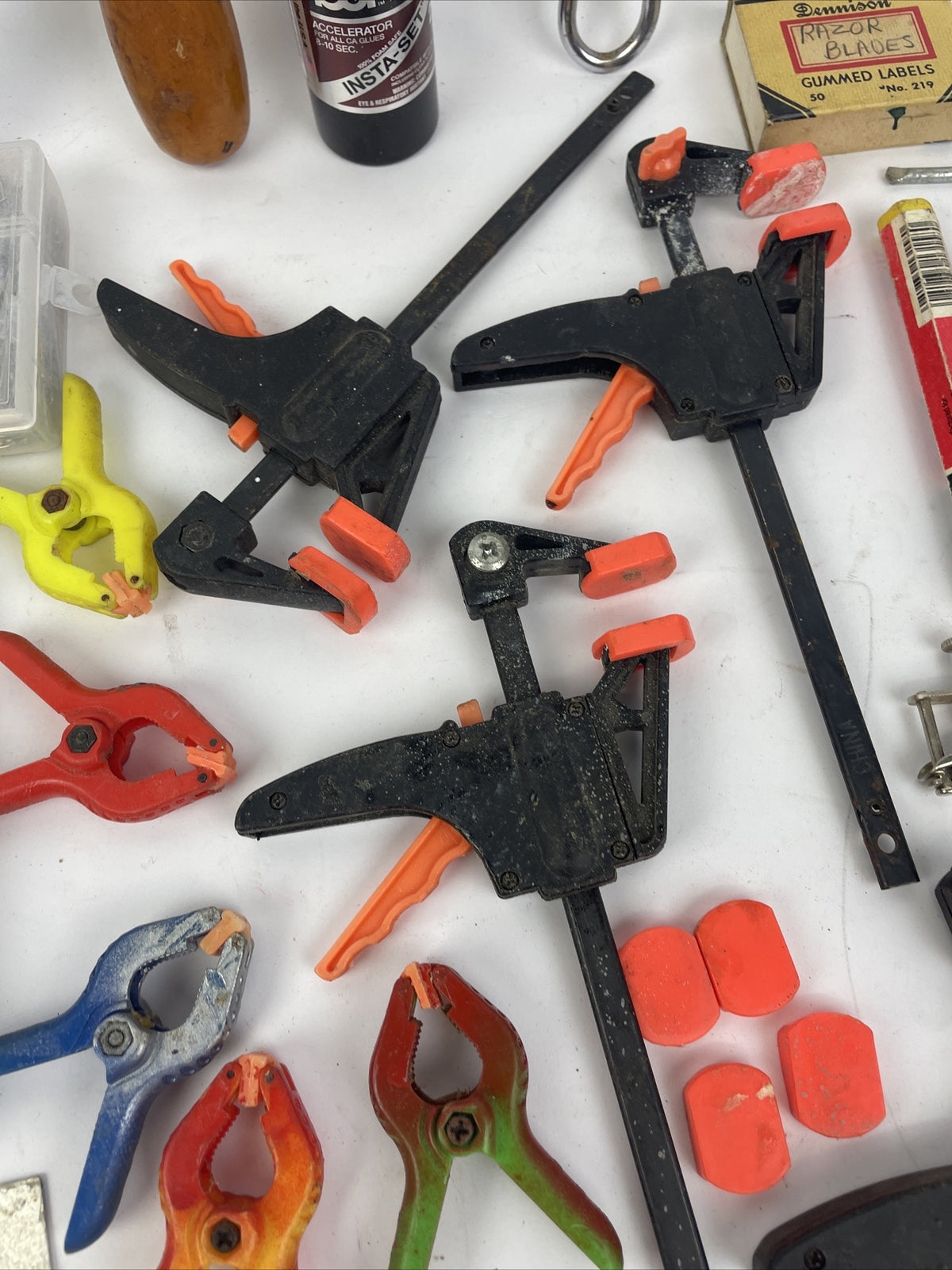 Huge Lot of RC Balsa Wood Airplane Construction Tool Clamp Hemmer Propeller Pin