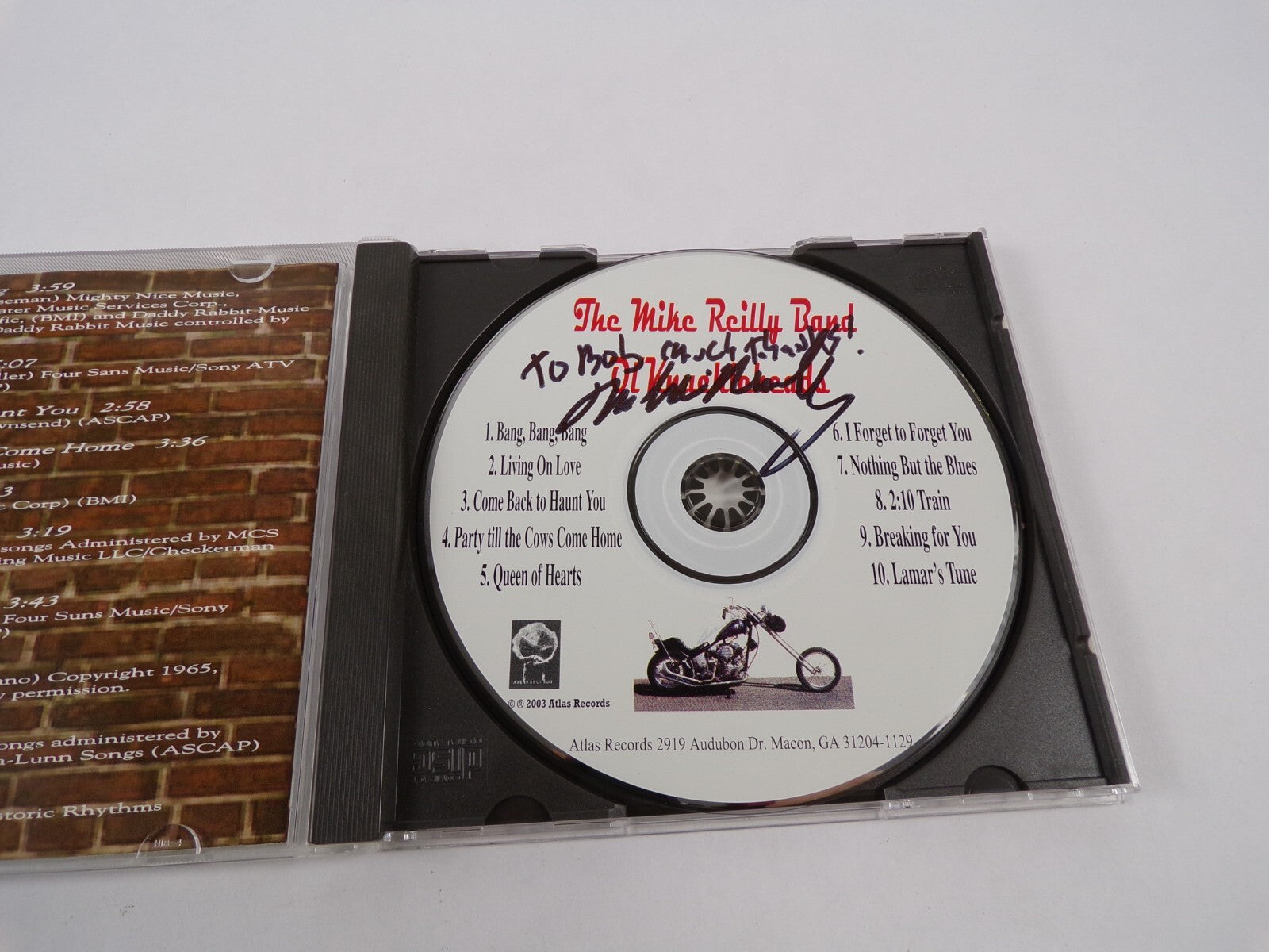 The Mike Reilly Band Knuckleheads Bang Bang Bang Living On Love CD#47
