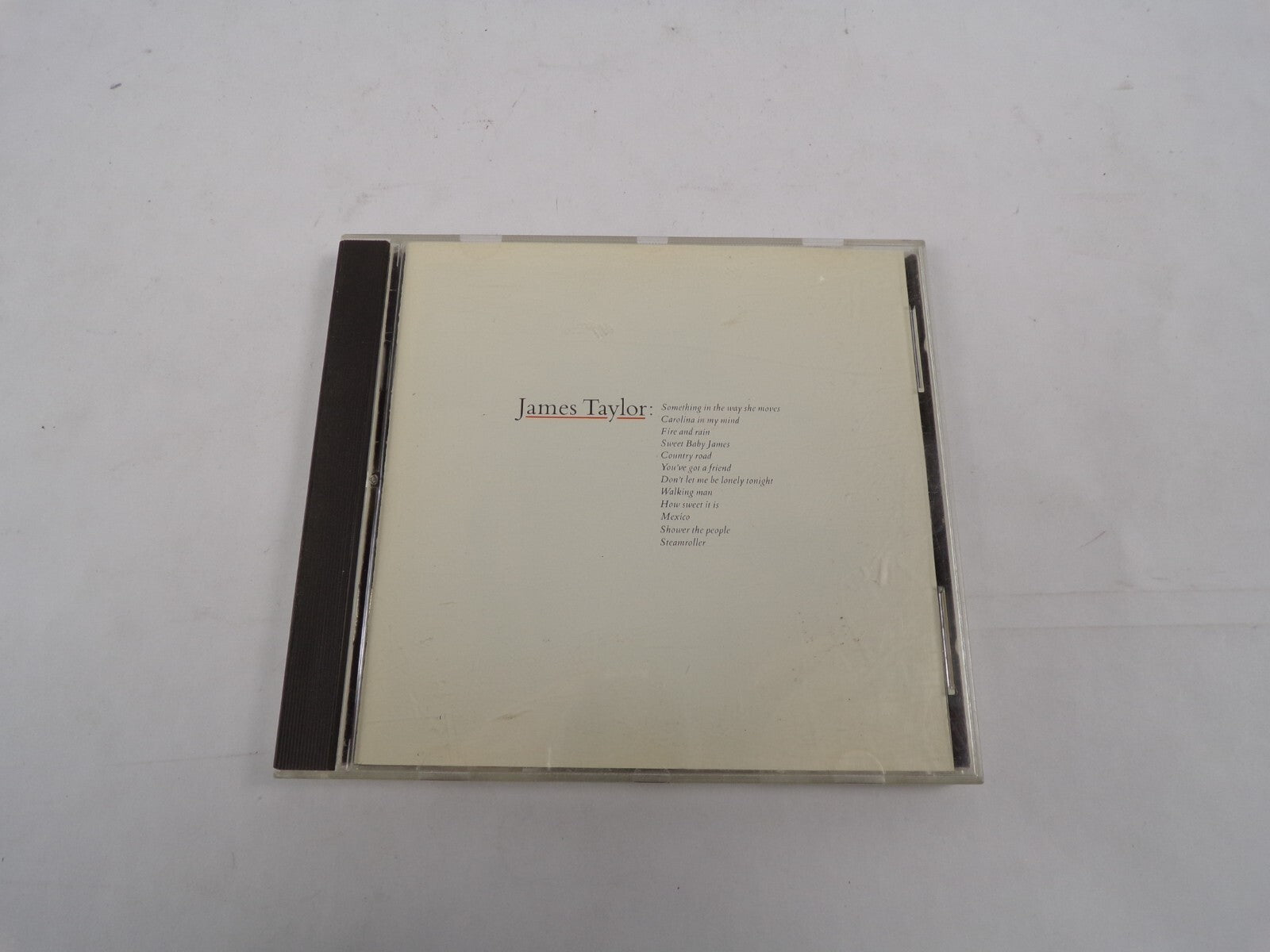 James Taylor Greatest Hits CD compilation cover