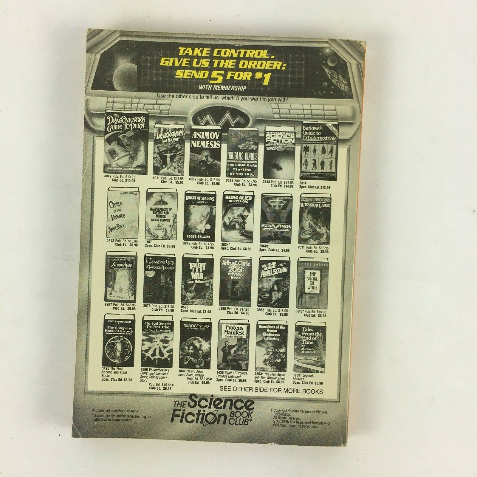 May Fantasy & Science Fiction Esther Friesner Harlan Ellison Isaac Asimov Robert