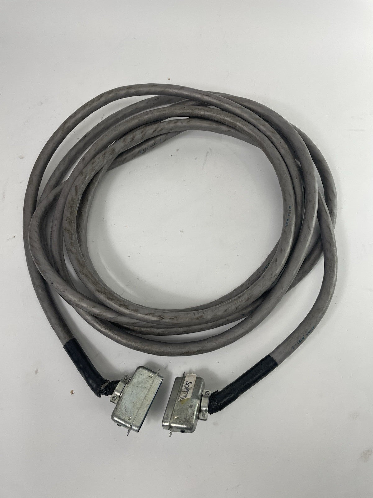 Alpha Wire E 1181/50C Cable 22 AWG 50 Conductors IDC Type Male CN50 Crimp Cable