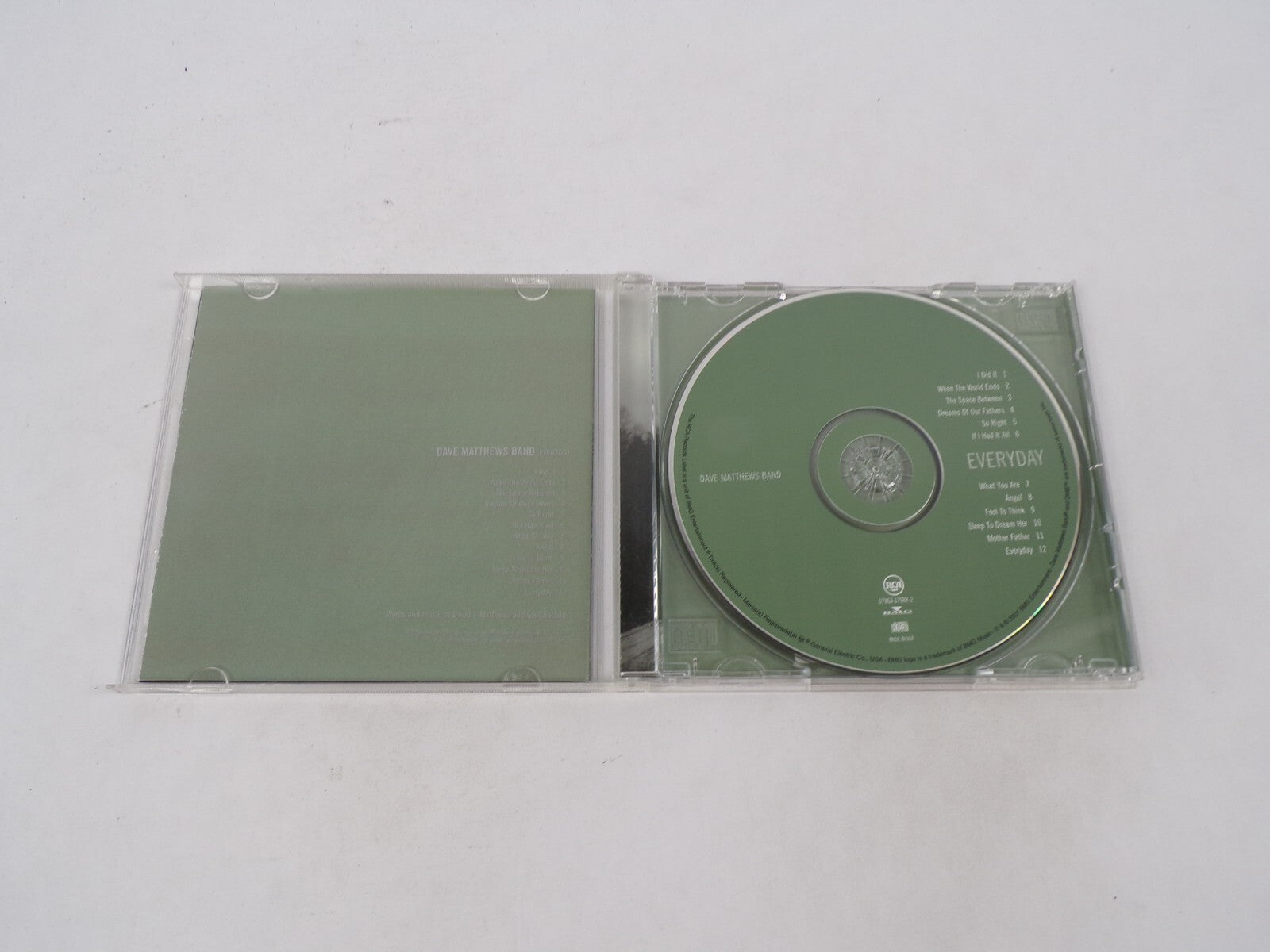 Dave Matthews Band Everyday I Did It When The World Ends The Space Between CD#71
