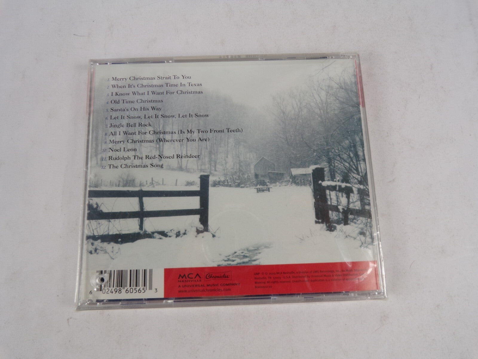 The Best Of George Strait The Christmas Collection Merry Christmas Strait CD#15
