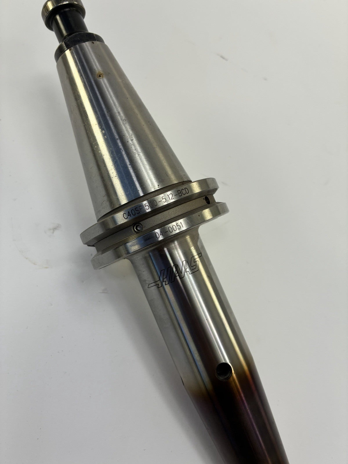 HAAS C40SF .500 x 5.12 Shrink Fit Holder 04-0051 CAT40 G2.5 25K RPM