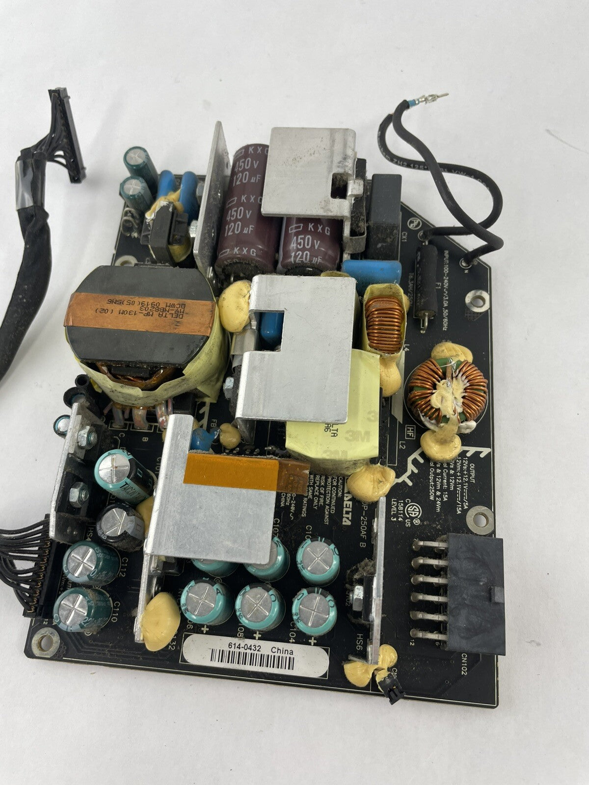 Genuine Apple iMac 24" A1225 250W Power Supply 2007 2008 2009 Delta ADP-250AF B