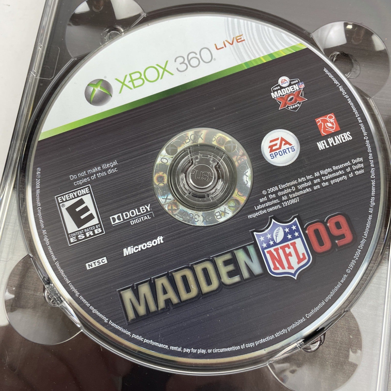 Madden XX Years 1989-2009 Collector's Edition Xbox 360 Head Coach 09 Complete