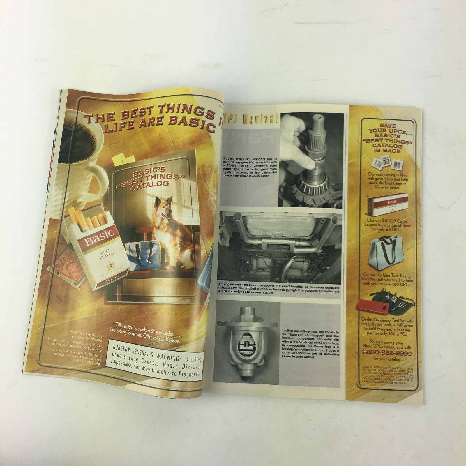 October 2001 Chevy High Performance Magazine Faster! Better! Cheaper! Backyard..