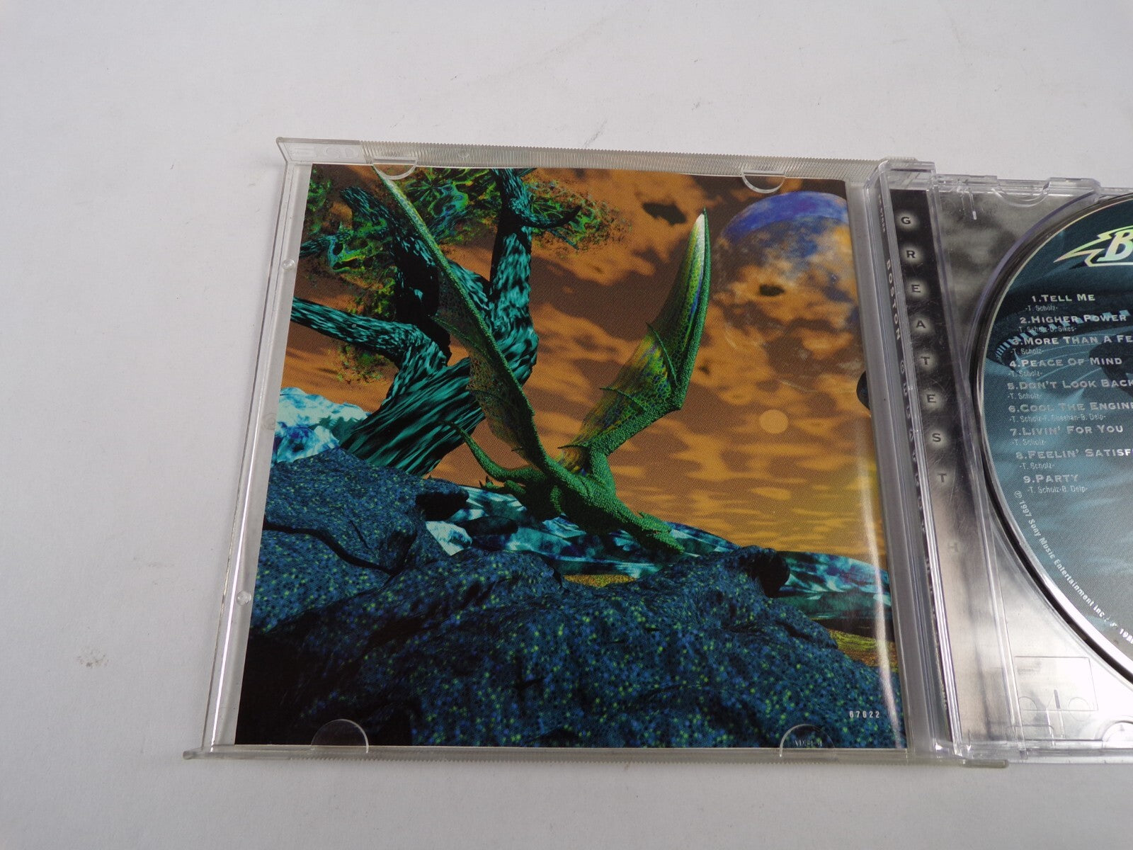 Boston Greatest Hits Tell Me Higher Power Peace Of Mind Party Amanda CD#13